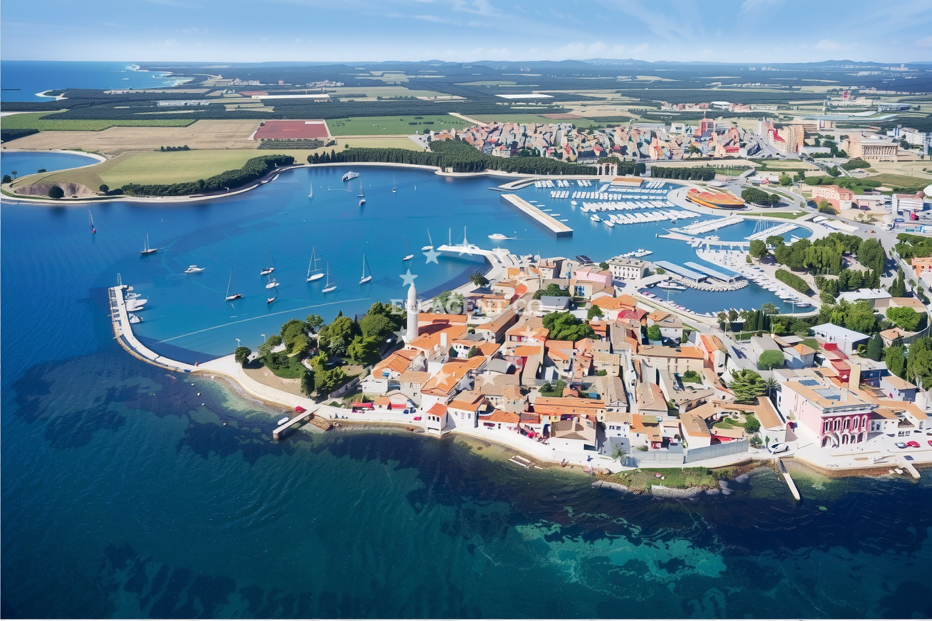 Additional view of Novigrad harbor in Harbour in Novigrad Istarski, Istria and Kvarner, Croatia photo 9