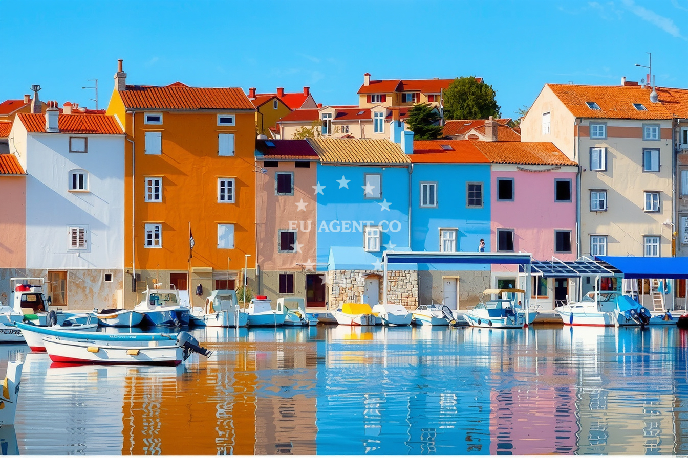 Additional view of Novigrad harbor in Harbour in Novigrad Istarski, Istria and Kvarner, Croatia photo 14