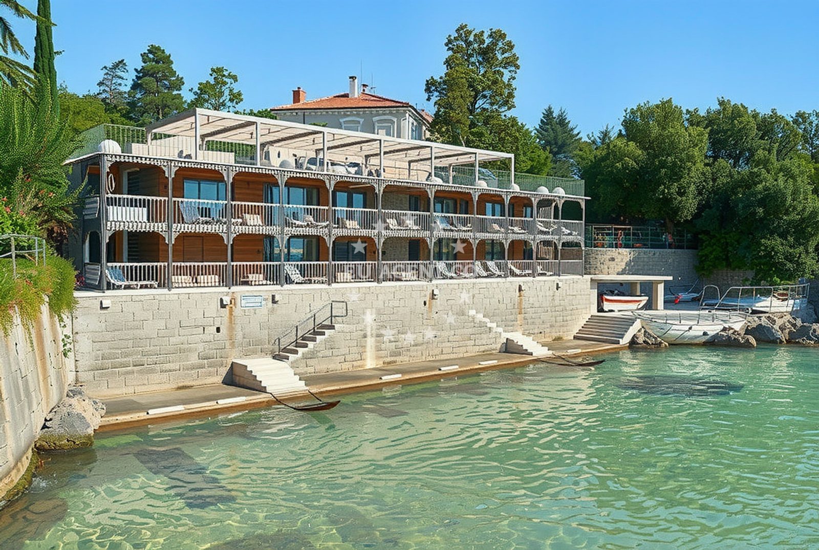 Additional view of Opatija harbor in Harbour in Opatija, Istria and Kvarner, Croatia photo 4
