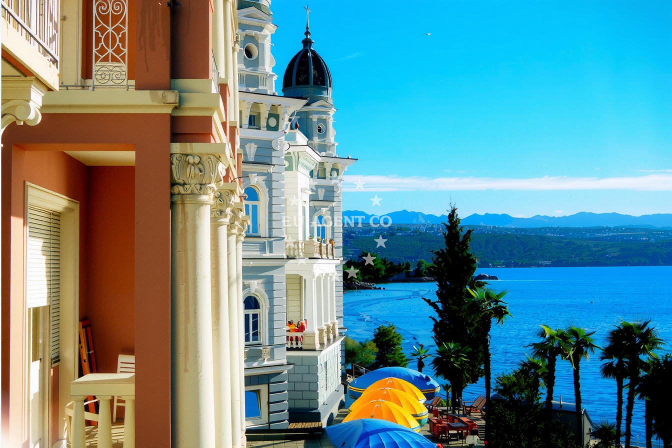 Additional view of Opatija harbor in Harbour in Opatija, Istria and Kvarner, Croatia photo 8