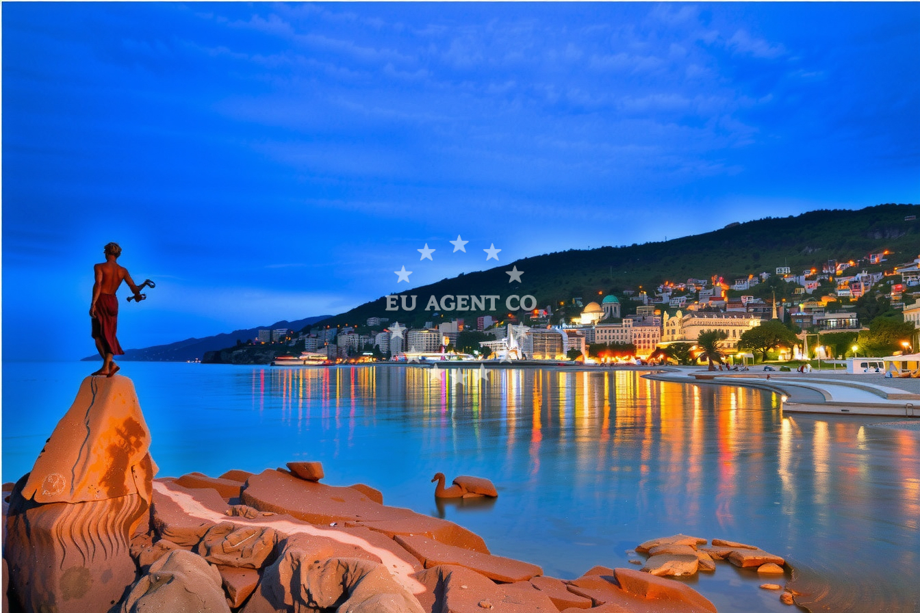 Additional view of Opatija harbor in Harbour in Opatija, Istria and Kvarner, Croatia photo 9