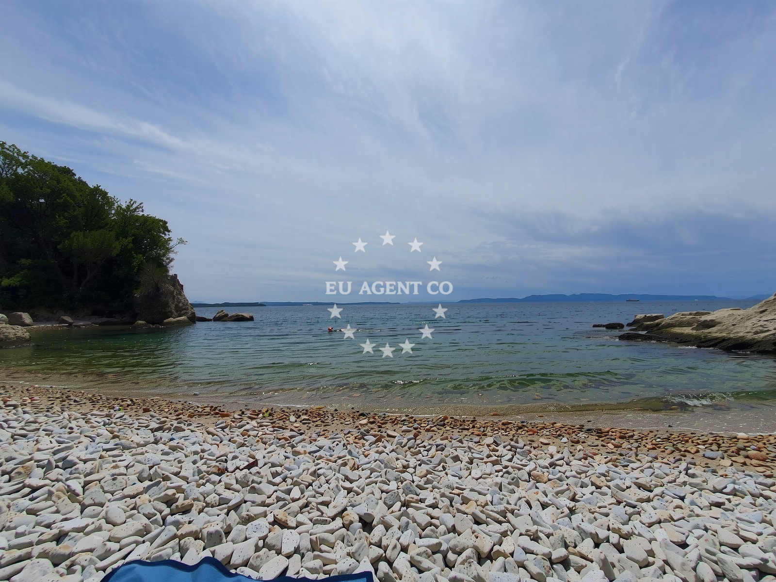 Approach and location view of Kostrena harbor in Harbour in Paveki, Istria and Kvarner, Croatia photo 3