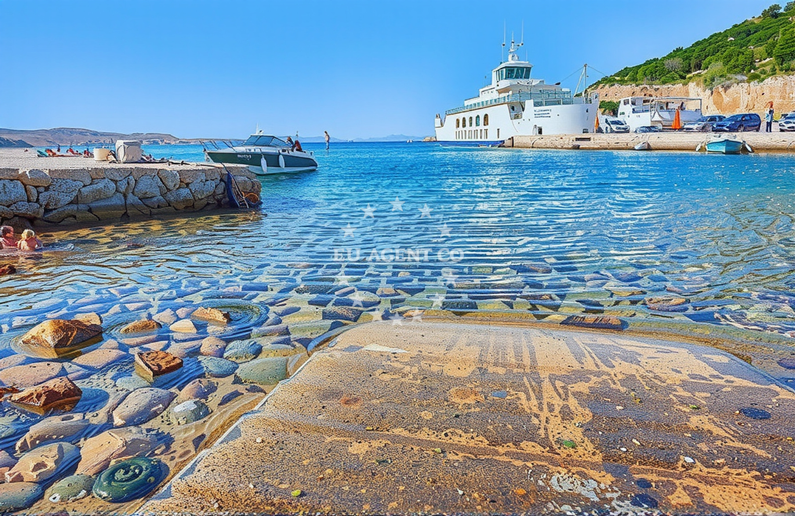 Additional view of Prizna harbor in Harbour in Prizna, Istria and Kvarner, Croatia photo 4