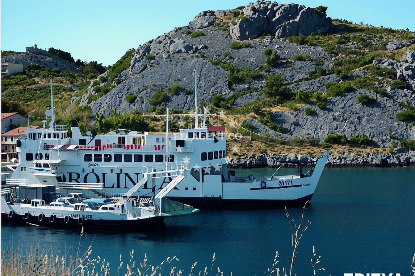 Additional view of Prizna harbor in Harbour in Prizna, Istria and Kvarner, Croatia photo 14
