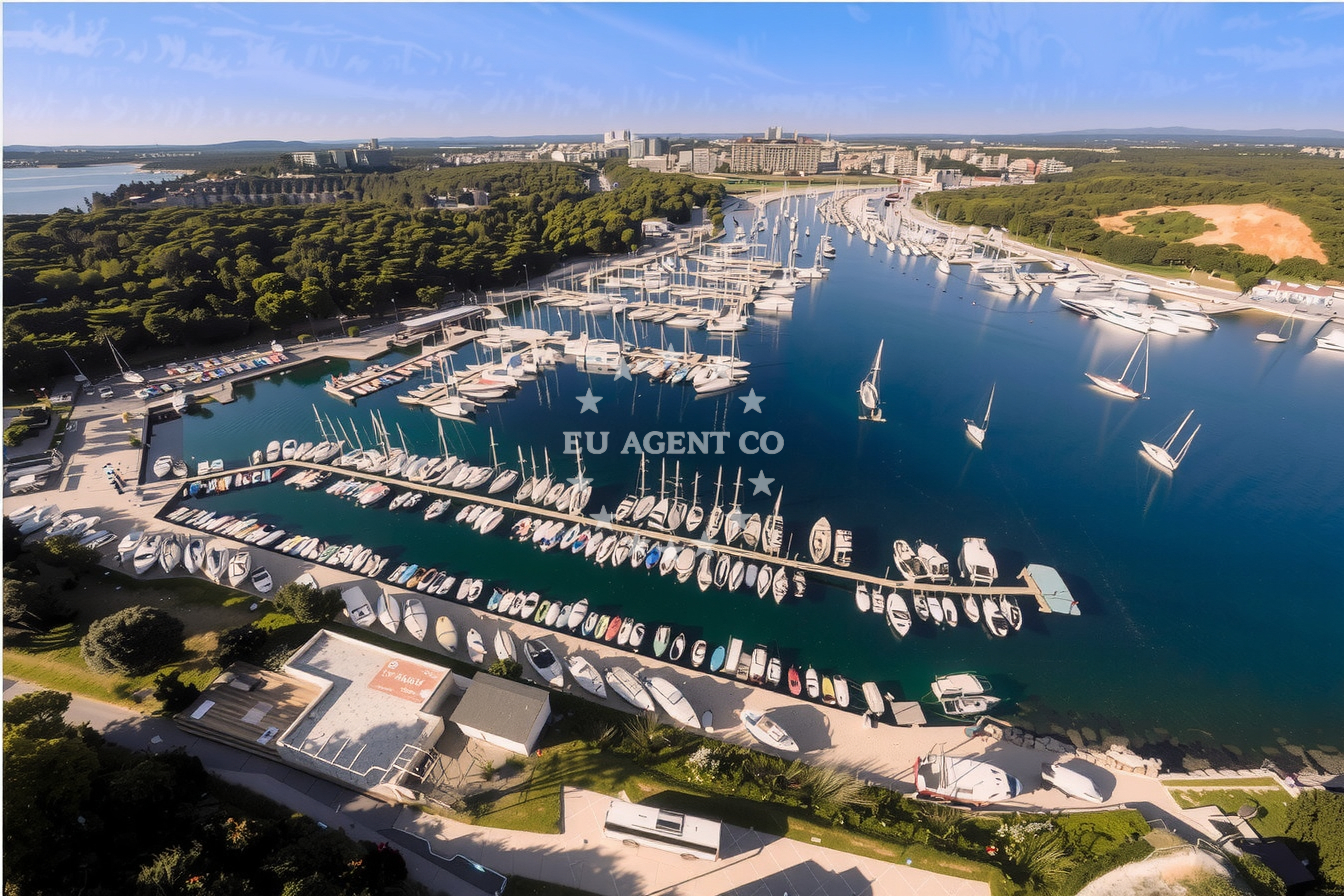 Additional view of Bunarina harbor in Harbour in Pula, Istria and Kvarner, Croatia photo 7