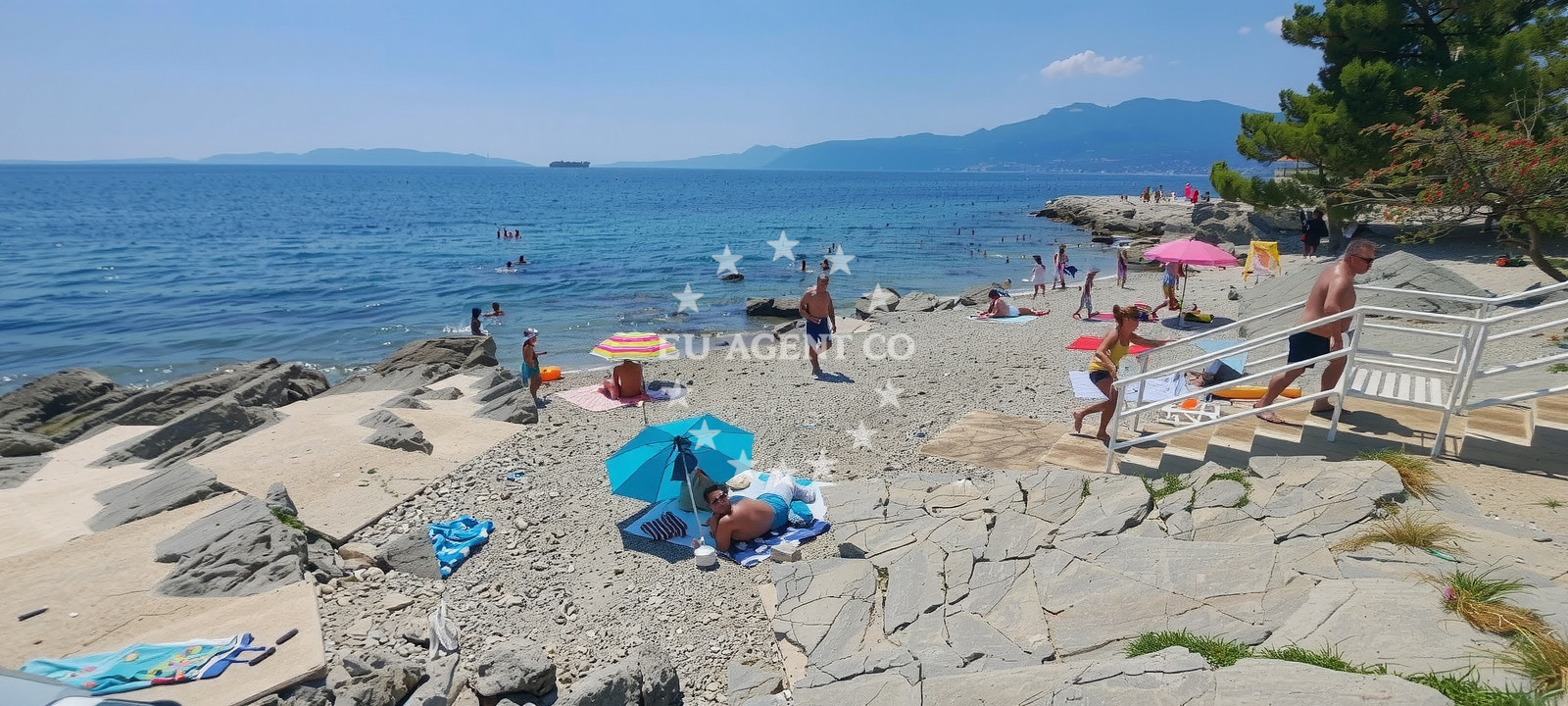 Approach and location view of Kantrida harbor in Harbour in Rijeka, Istria and Kvarner, Croatia photo 3