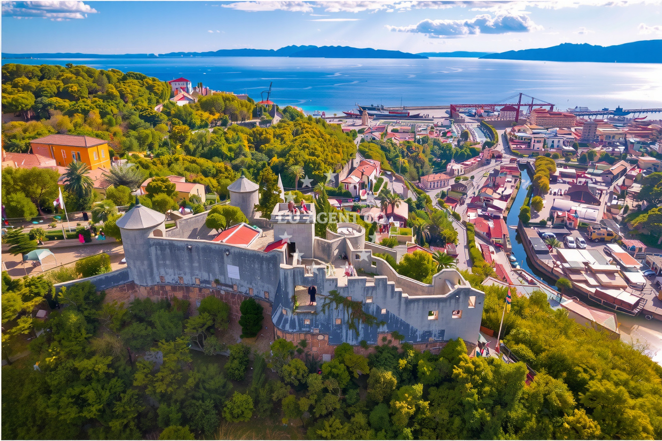 Additional view of Rijeka harbor in Harbour in Rijeka, Istria and Kvarner, Croatia photo 5