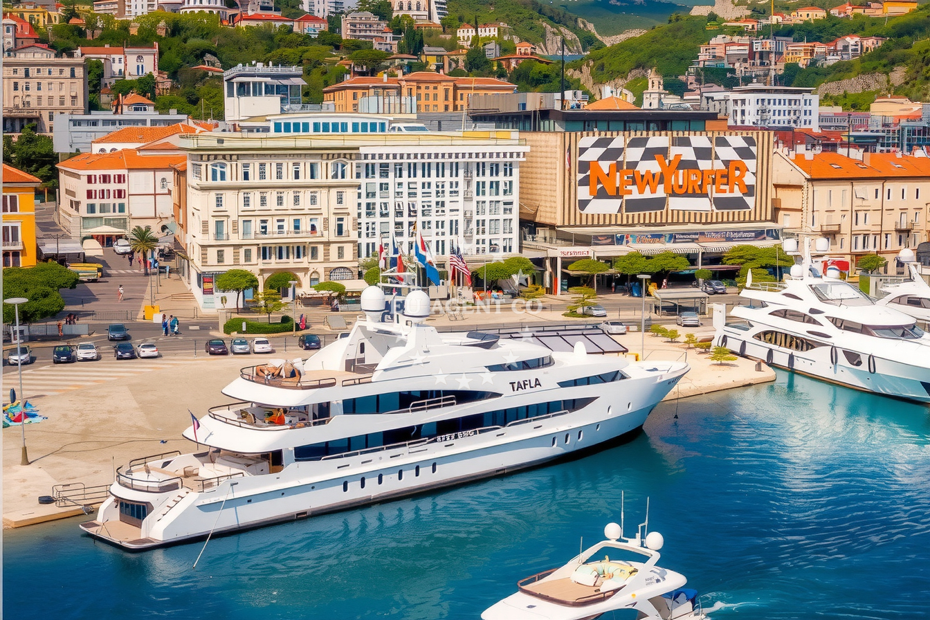 Additional view of Rijeka harbor in Harbour in Rijeka, Istria and Kvarner, Croatia photo 7