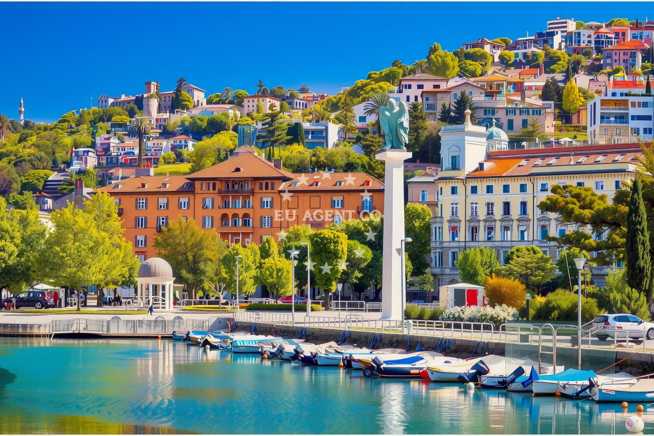 Additional view of Rijeka harbor in Harbour in Rijeka, Istria and Kvarner, Croatia photo 8