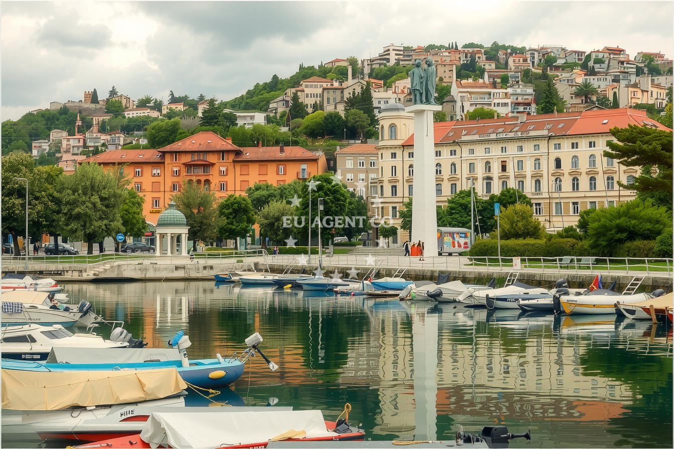 Additional view of Rijeka harbor in Harbour in Rijeka, Istria and Kvarner, Croatia photo 11