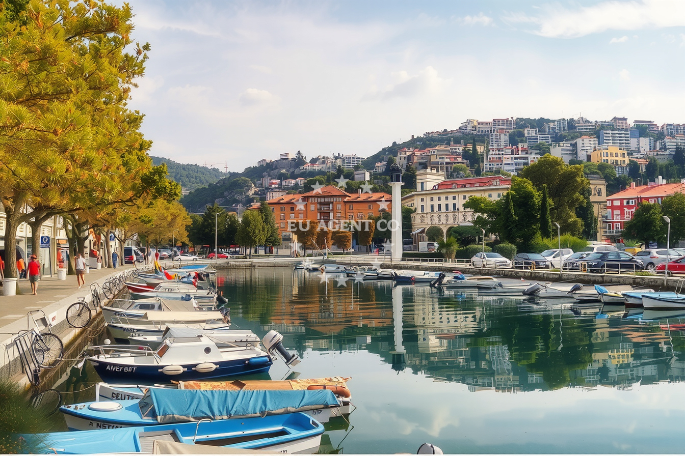 Additional view of Rijeka harbor in Harbour in Rijeka, Istria and Kvarner, Croatia photo 13