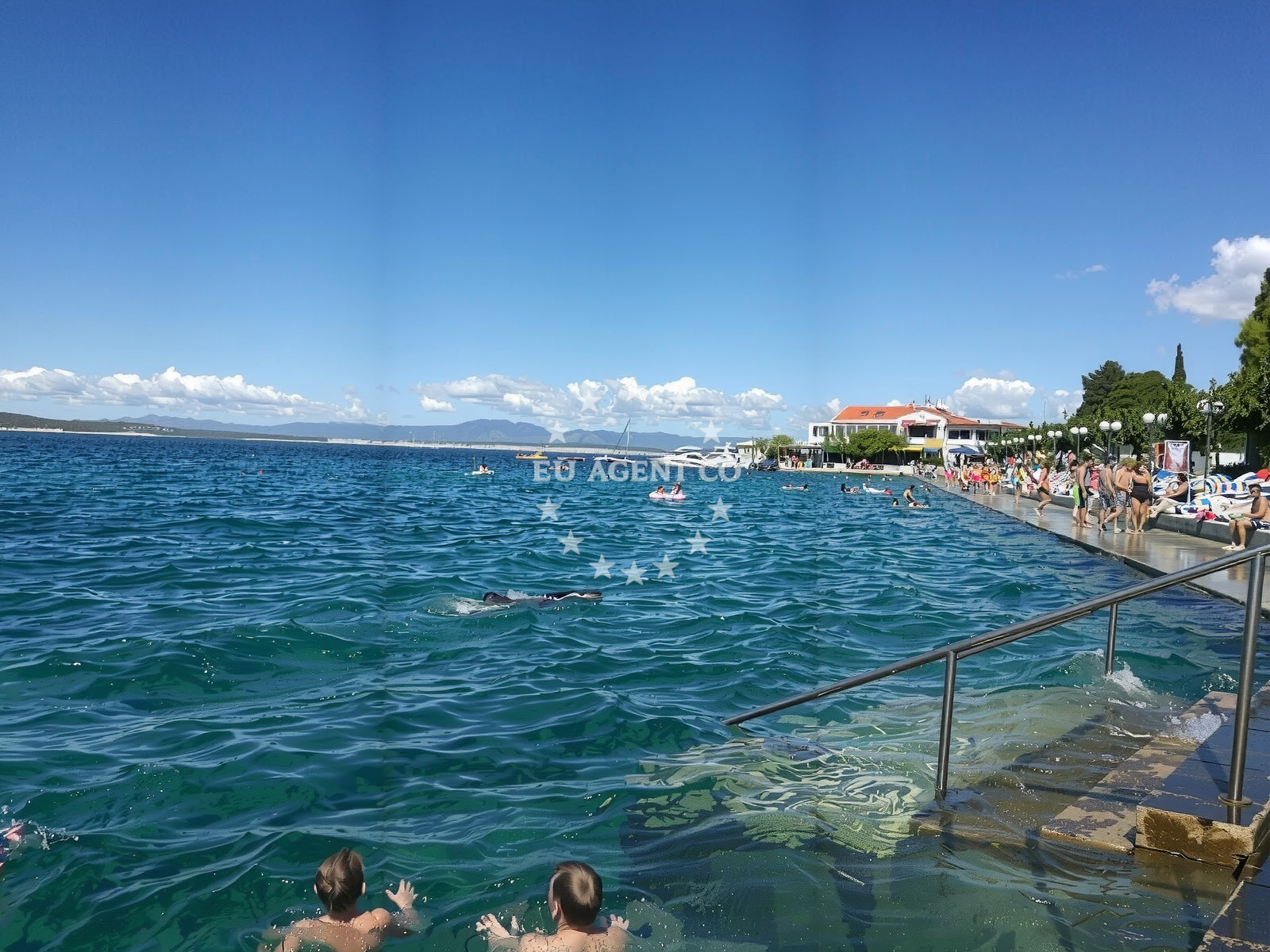 Facilities and surroundings at Selce harbor in Harbour in Selce, Istria and Kvarner, Croatia photo 2