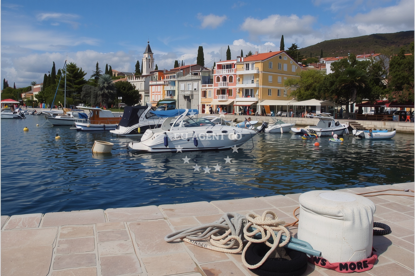 Additional view of Selce harbor in Harbour in Selce, Istria and Kvarner, Croatia photo 9