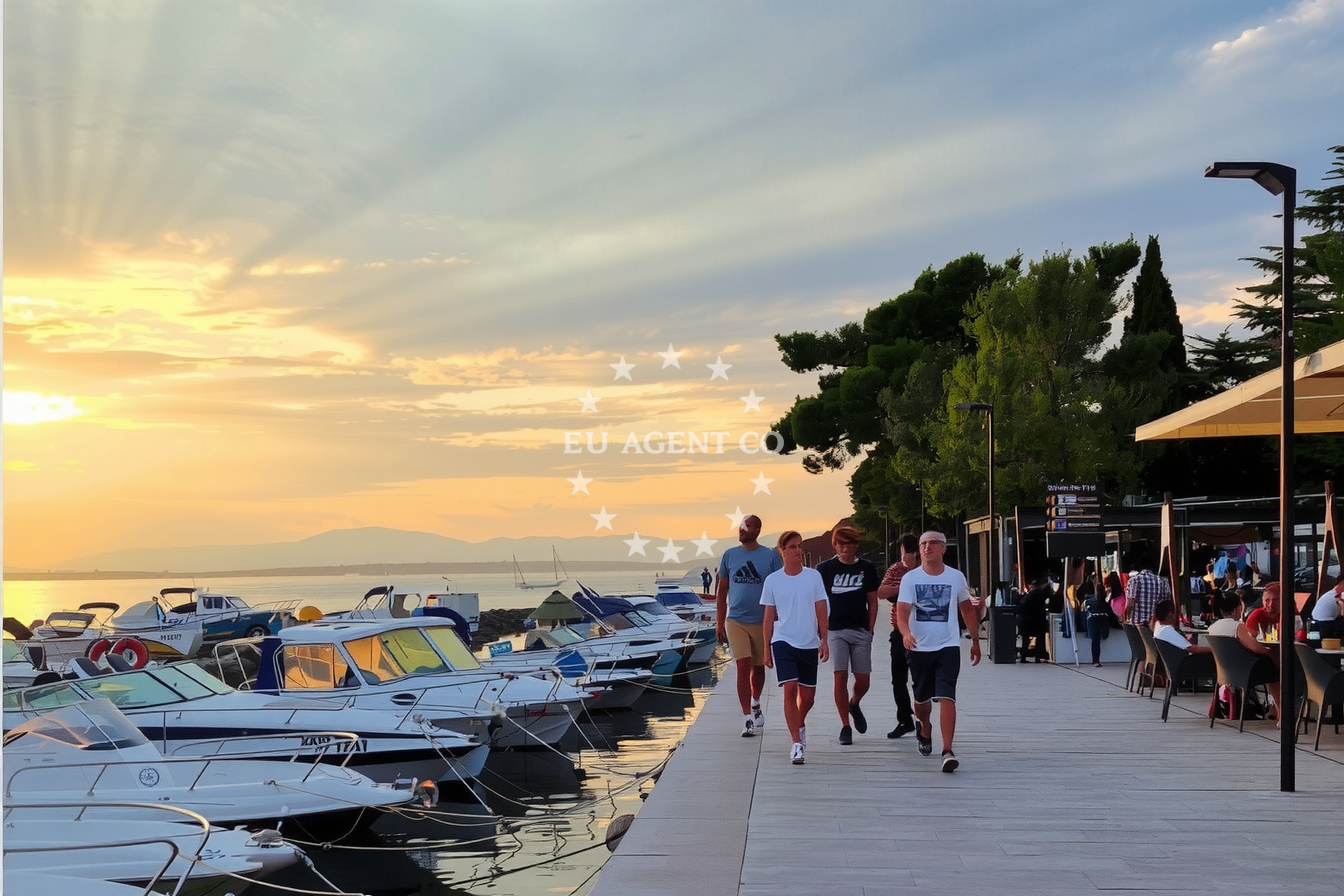 Additional view of Selce harbor in Harbour in Selce, Istria and Kvarner, Croatia photo 11