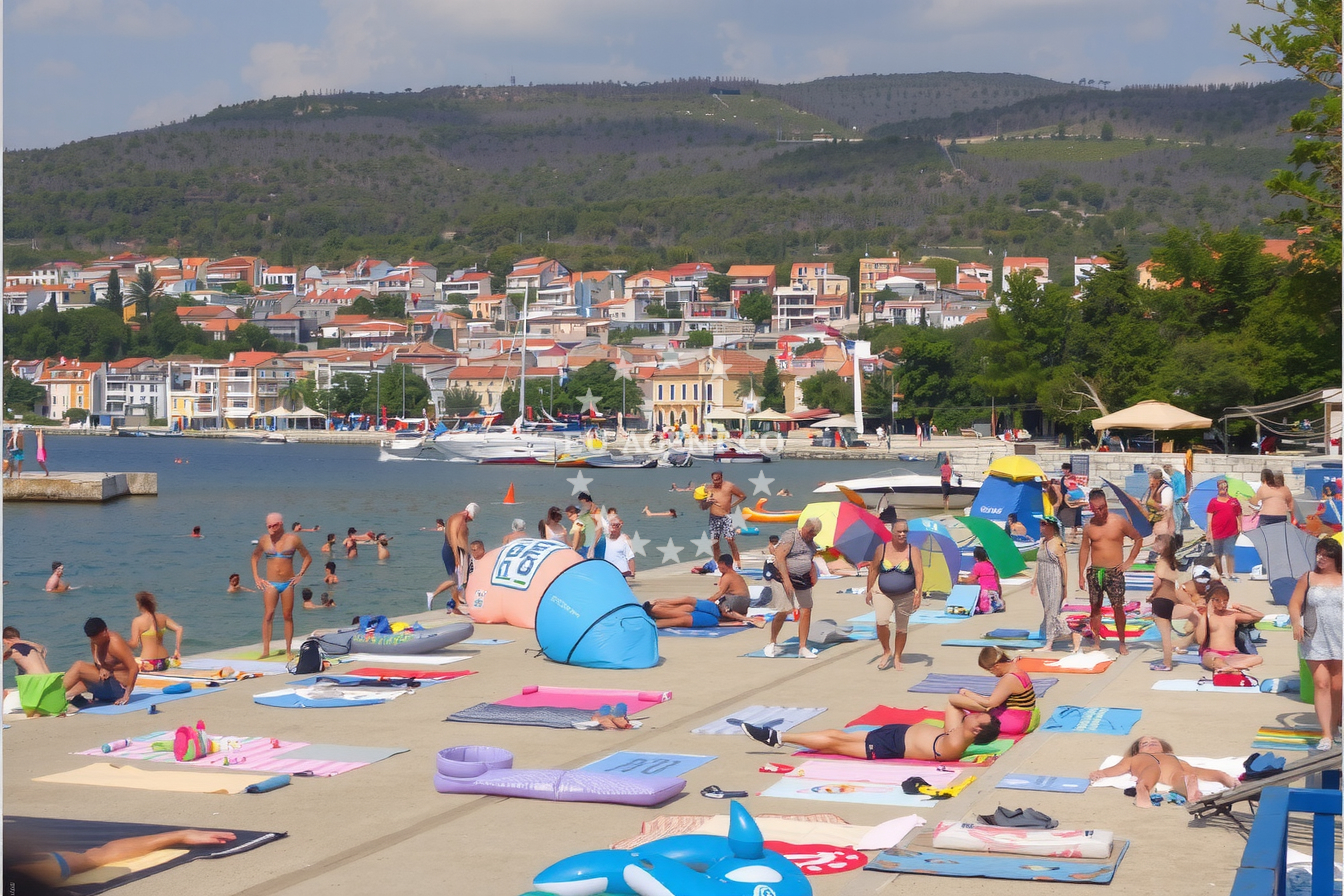 Additional view of Selce harbor in Harbour in Selce, Istria and Kvarner, Croatia photo 13