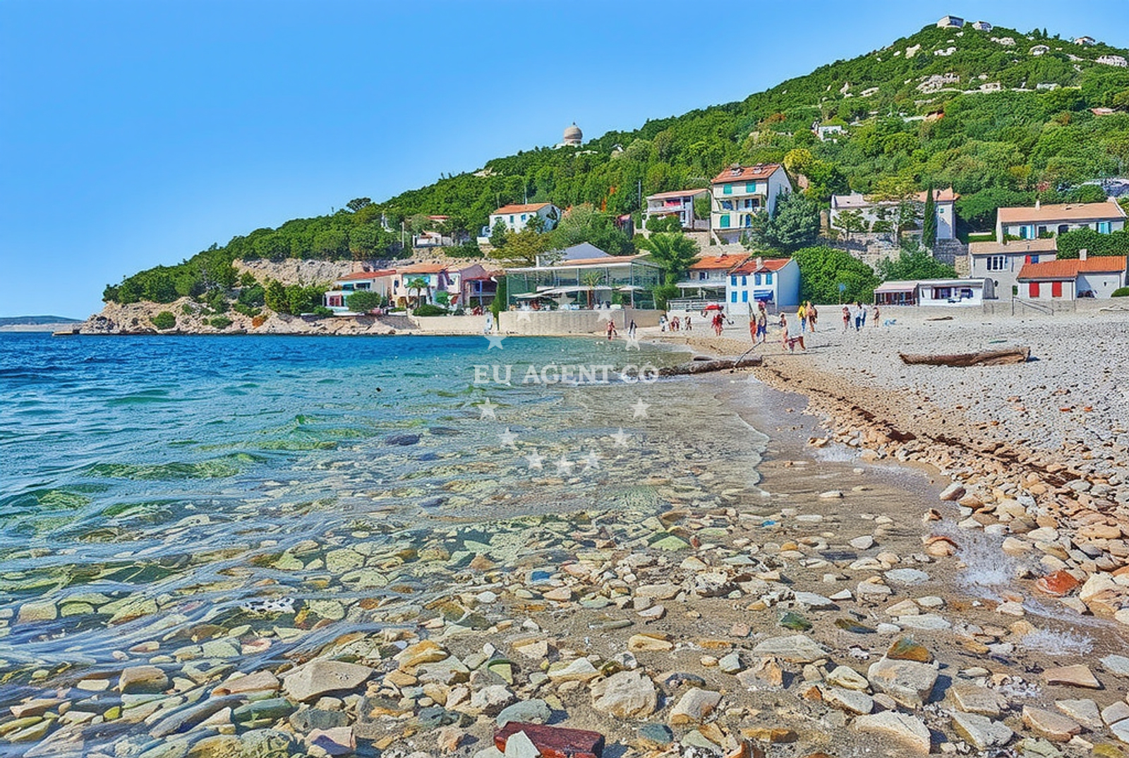 Facilities and surroundings at Starigrad harbor in Harbour in Starigrad (Senj), Istria and Kvarner, Croatia photo 2