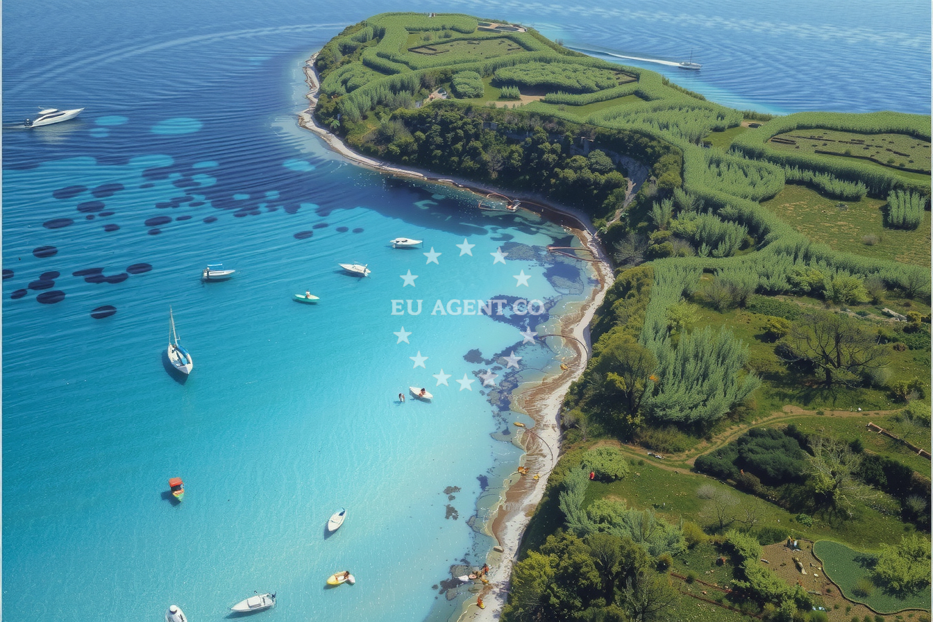 Additional view of Susak harbor in Harbour in Susak on the island Susak, Istria and Kvarner, Croatia photo 12