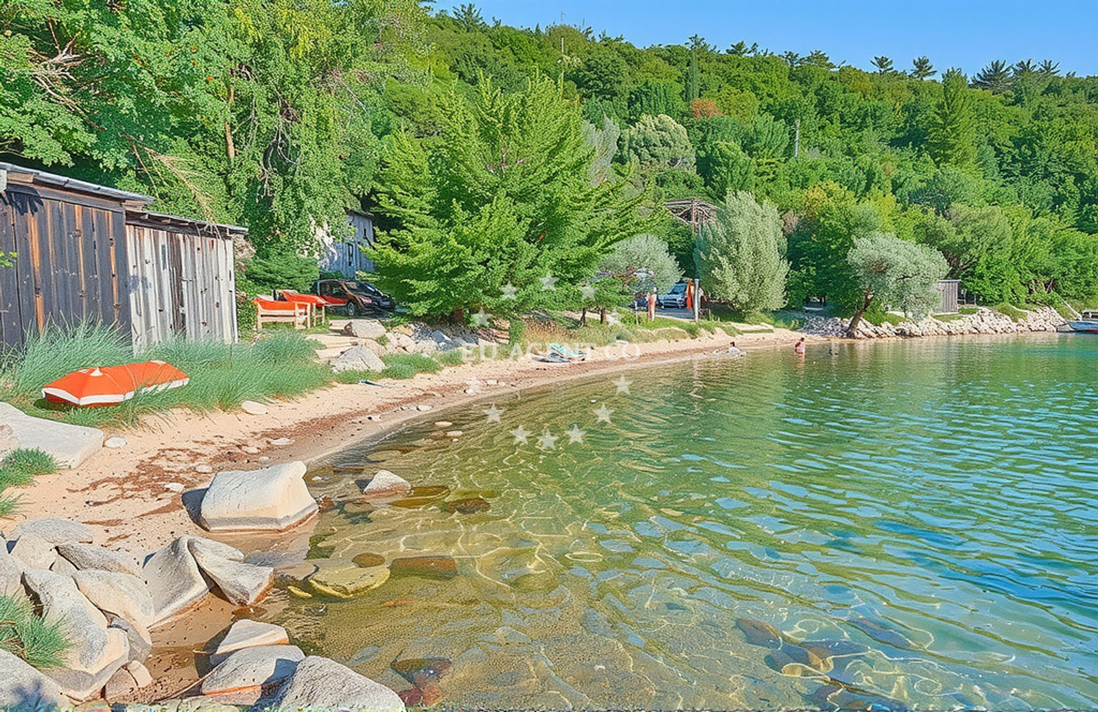Additional view of Trget harbor in Harbour in Trget, Istria and Kvarner, Croatia photo 5