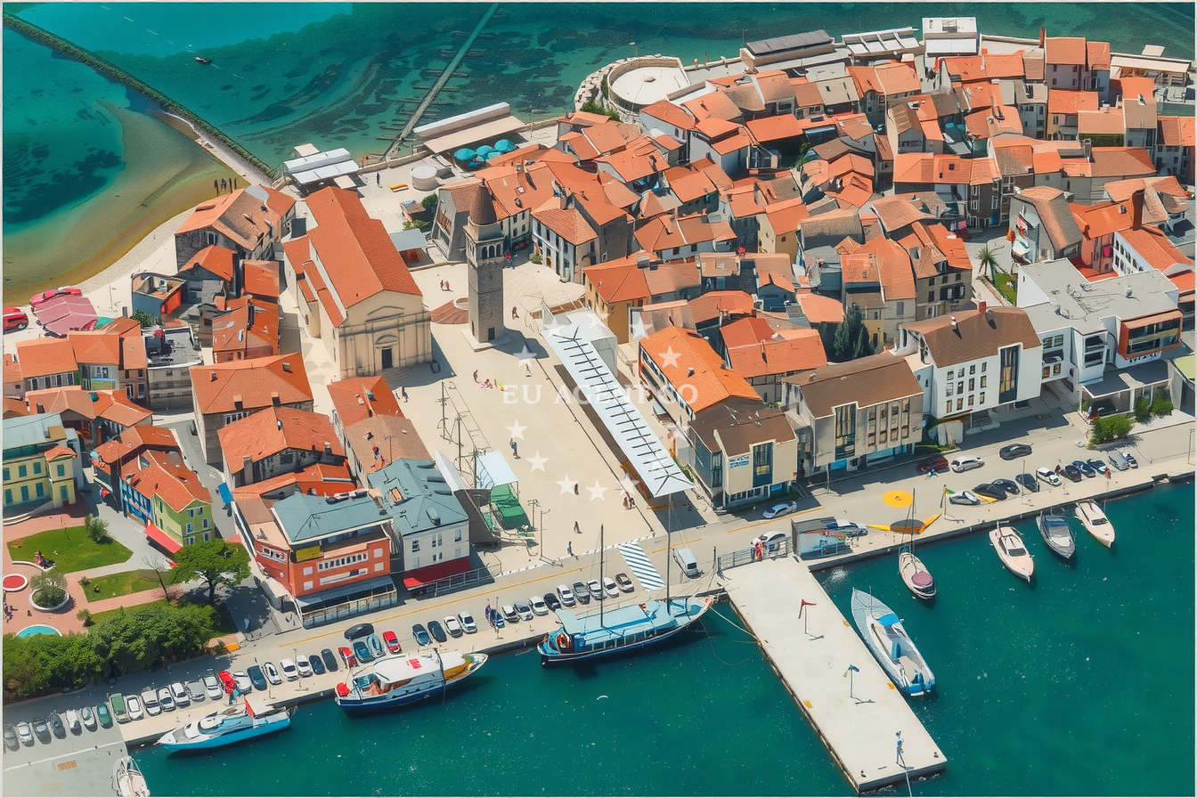 Additional view of Umag harbor in Harbour in Umag, Istria and Kvarner, Croatia photo 7