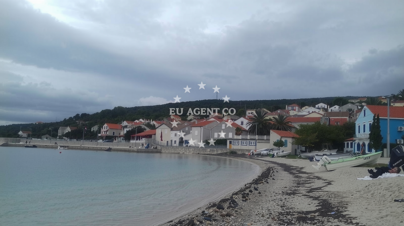 Additional view of Unije harbor in Harbour in Unije on the island Unije, Istria and Kvarner, Croatia photo 5