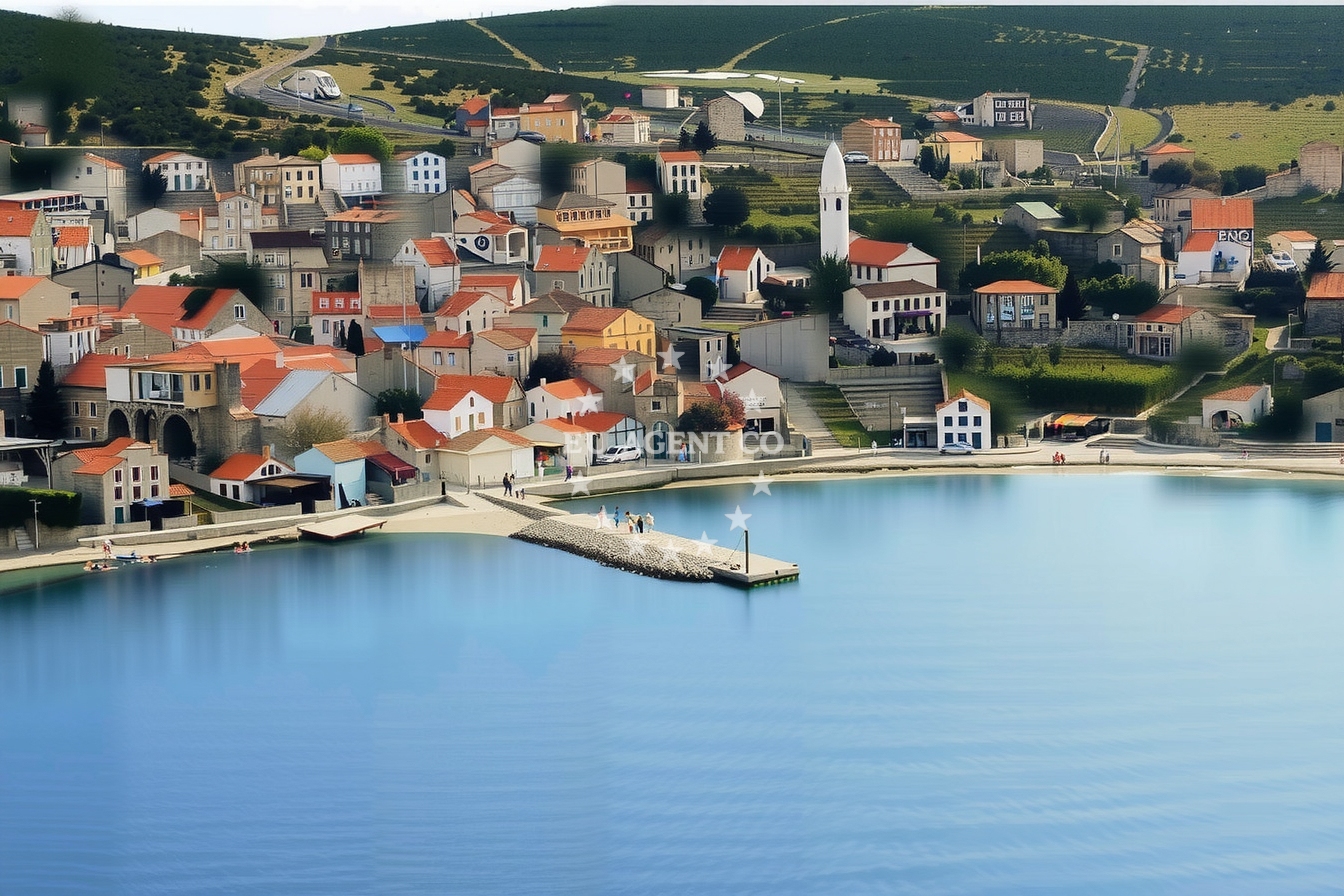 Additional view of Unije harbor in Harbour in Unije on the island Unije, Istria and Kvarner, Croatia photo 11