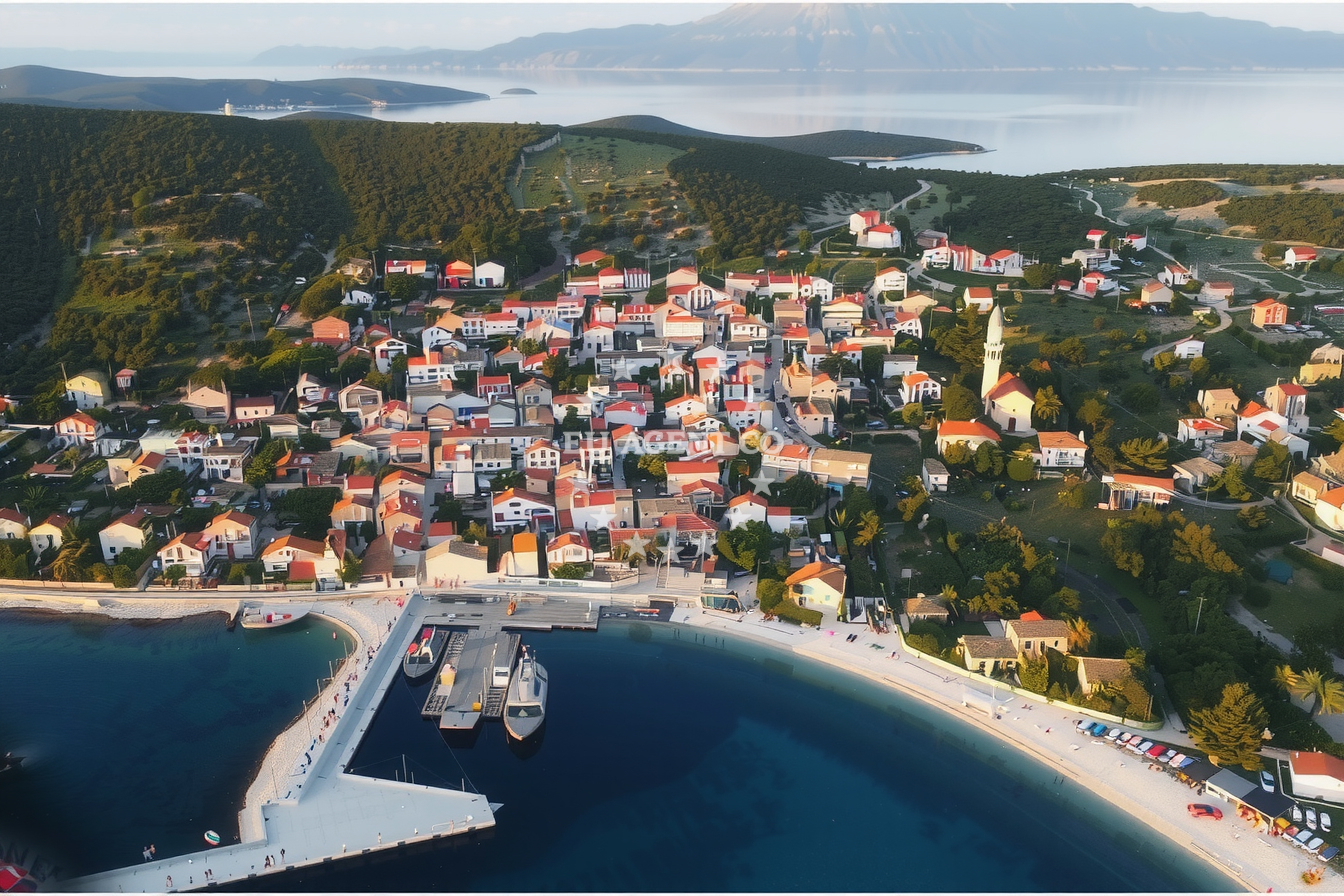 Additional view of Unije harbor in Harbour in Unije on the island Unije, Istria and Kvarner, Croatia photo 12