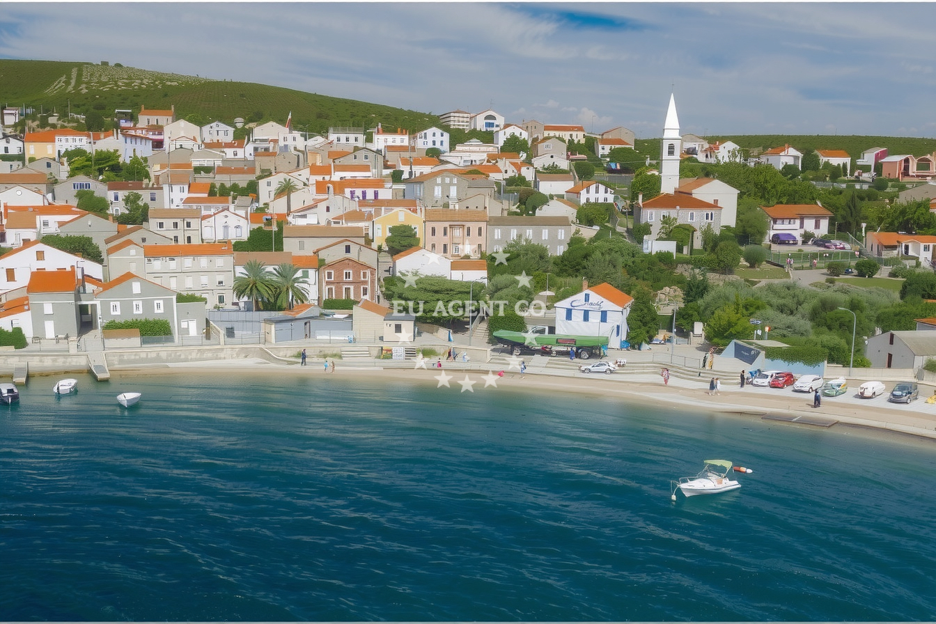 Additional view of Unije harbor in Harbour in Unije on the island Unije, Istria and Kvarner, Croatia photo 13