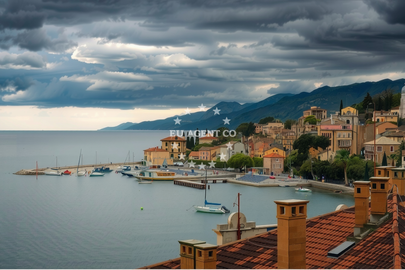 Additional view of Volosko harbor in Harbour in Volosko, Istria and Kvarner, Croatia photo 10