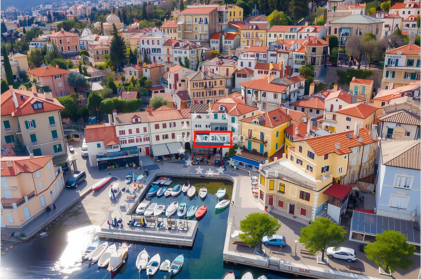 Additional view of Volosko harbor in Harbour in Volosko, Istria and Kvarner, Croatia photo 16
