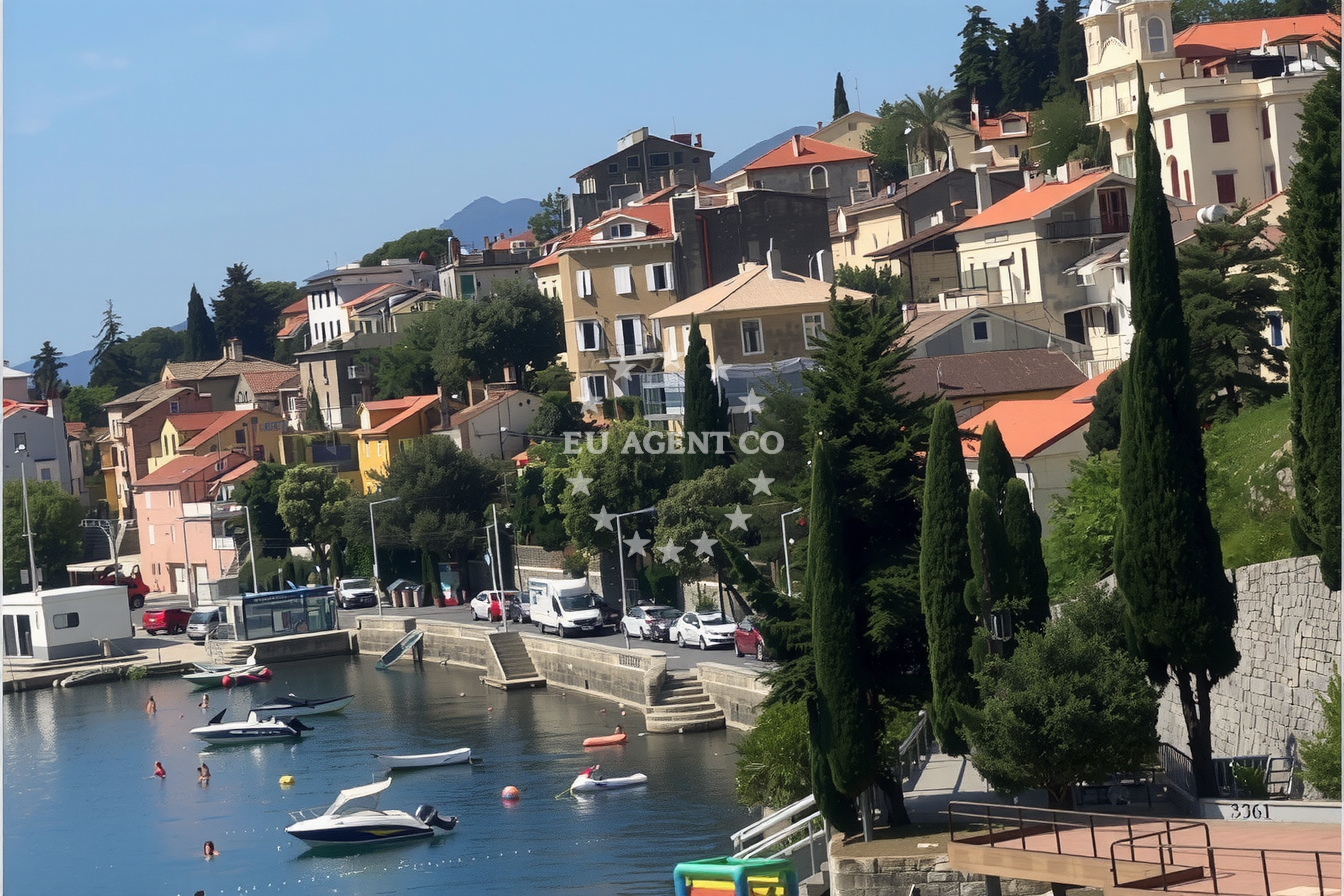 Additional view of Volosko harbor in Harbour in Volosko, Istria and Kvarner, Croatia photo 17