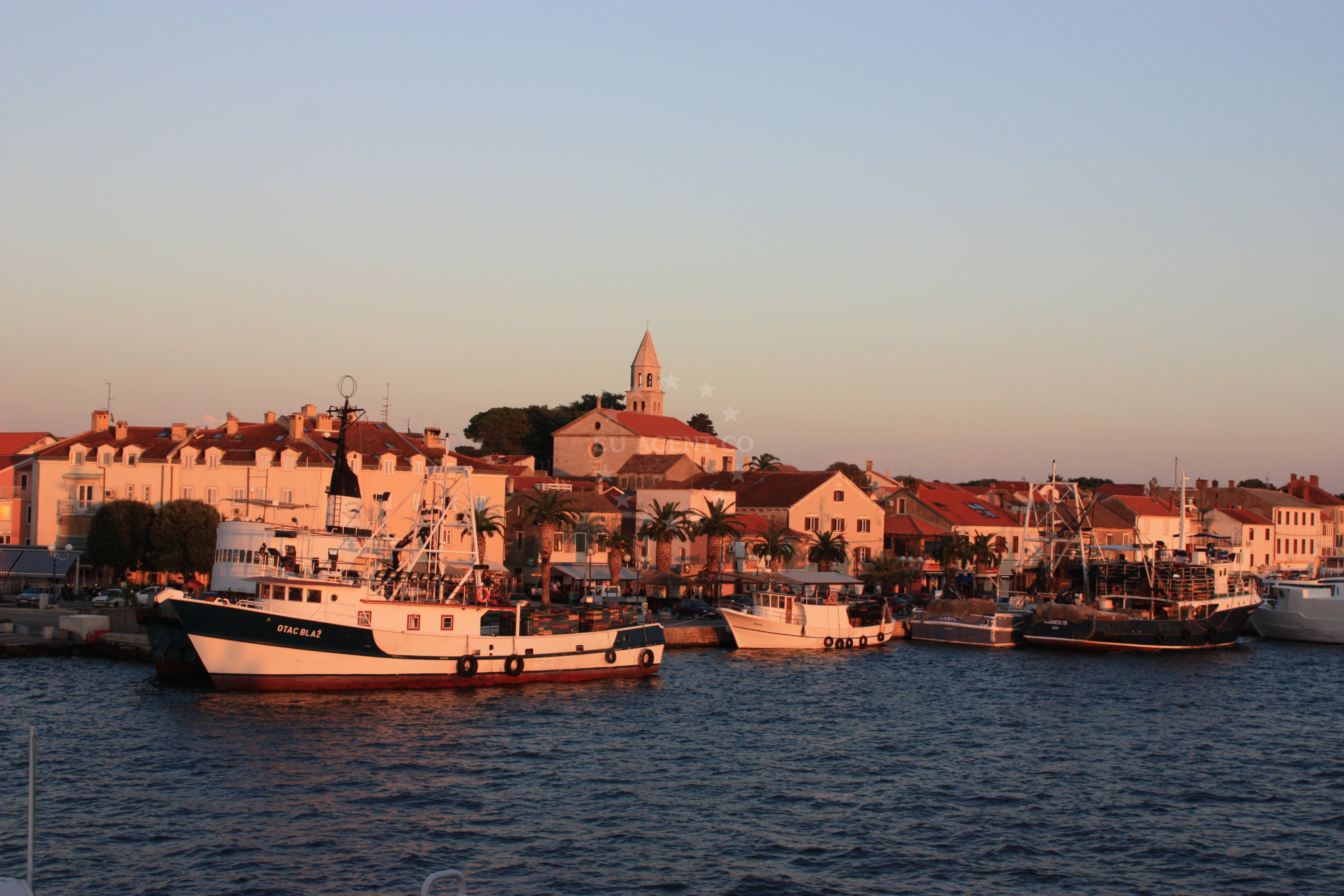 Biograd Harbour, North Dalmatia, Croatia - well-protected town anchorage with nearby piers and marinas