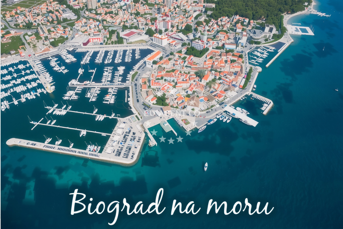 Additional view of Biograd harbor in Harbour in Biograd na moru, North Dalmatia, Croatia photo 9