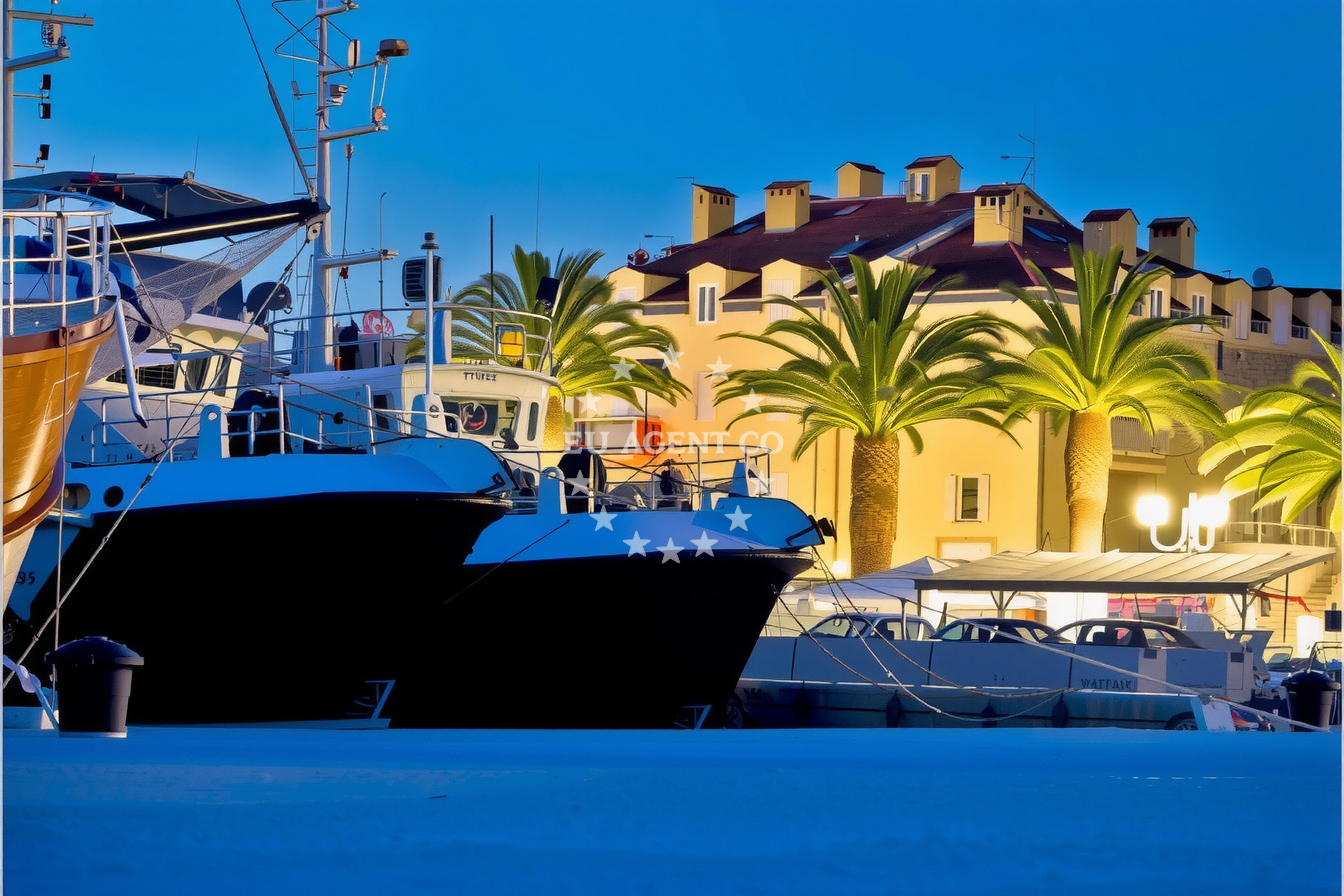 Additional view of Biograd harbor in Harbour in Biograd na moru, North Dalmatia, Croatia photo 11