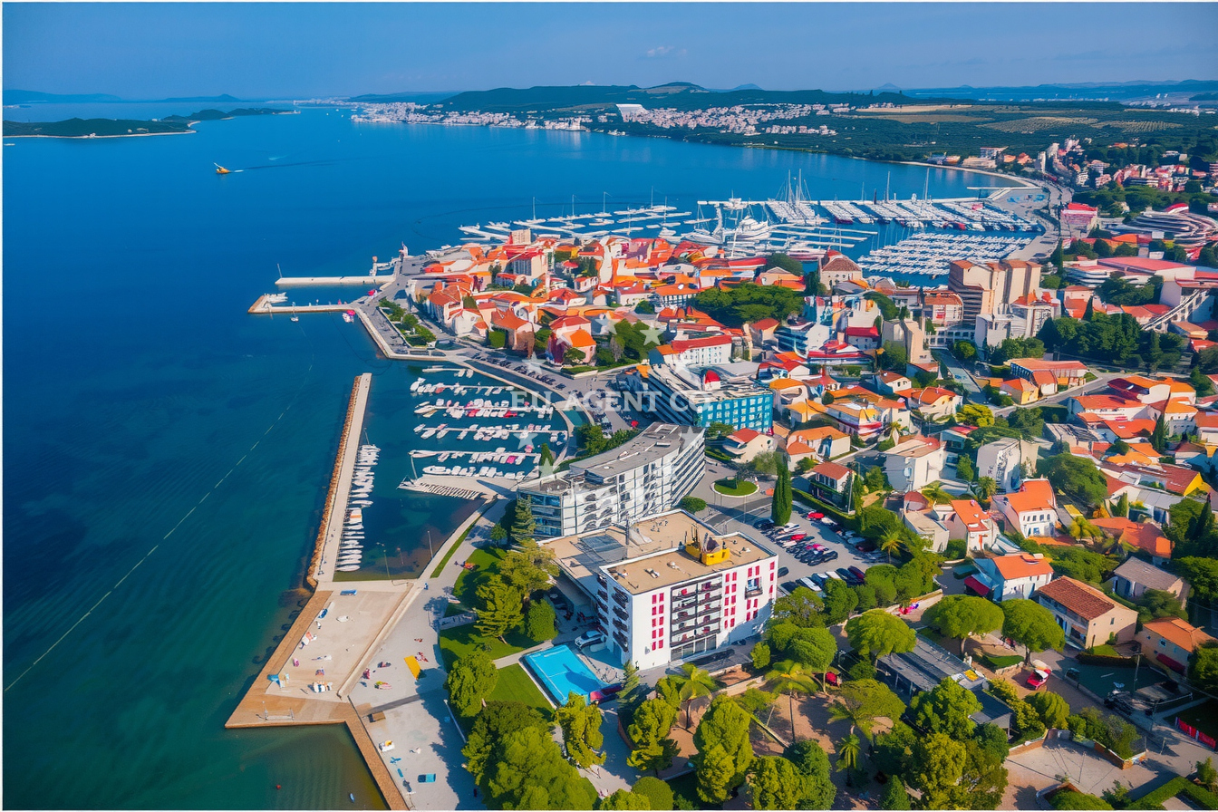 Additional view of Biograd harbor in Harbour in Biograd na moru, North Dalmatia, Croatia photo 12