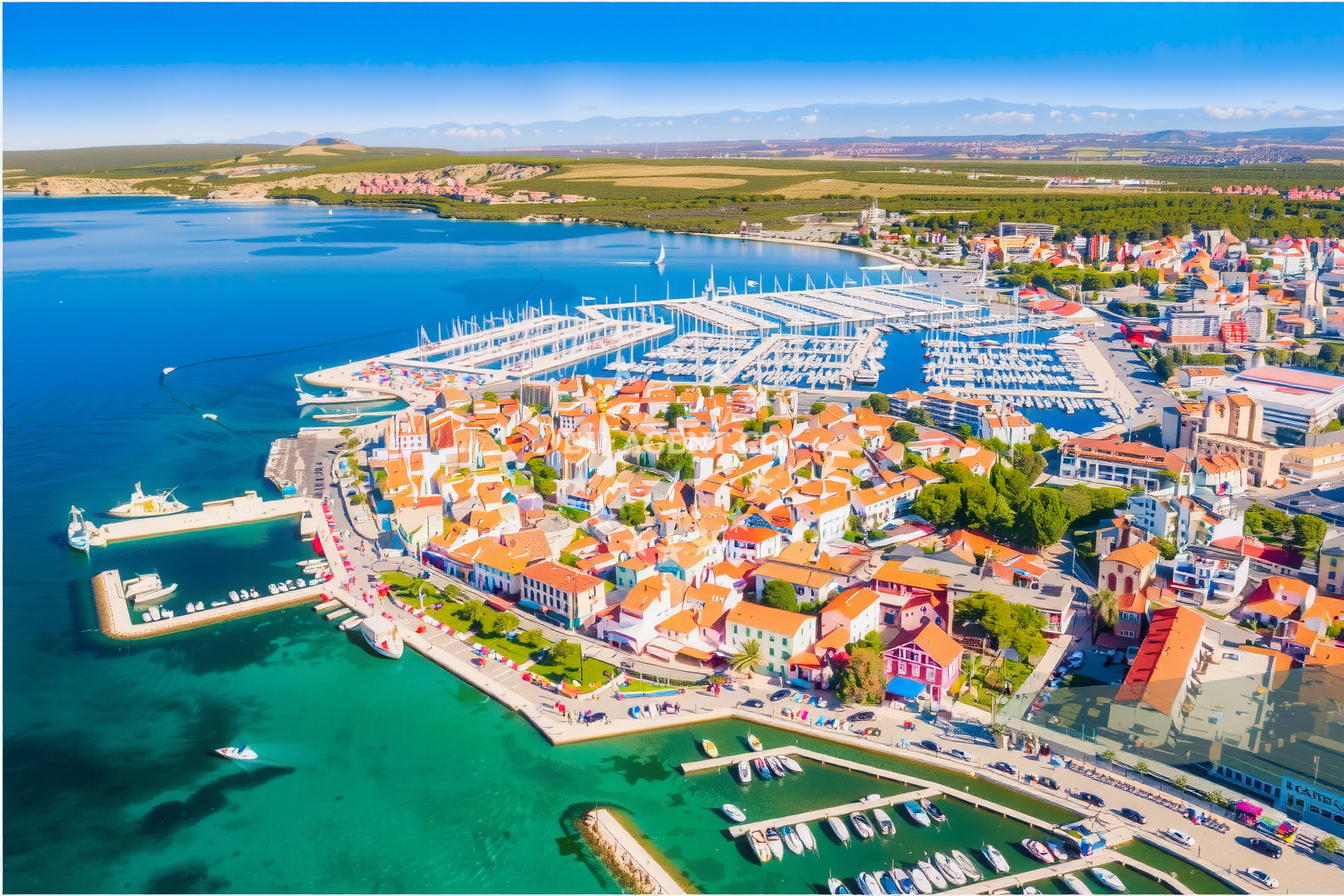 Additional view of Biograd harbor in Harbour in Biograd na moru, North Dalmatia, Croatia photo 15