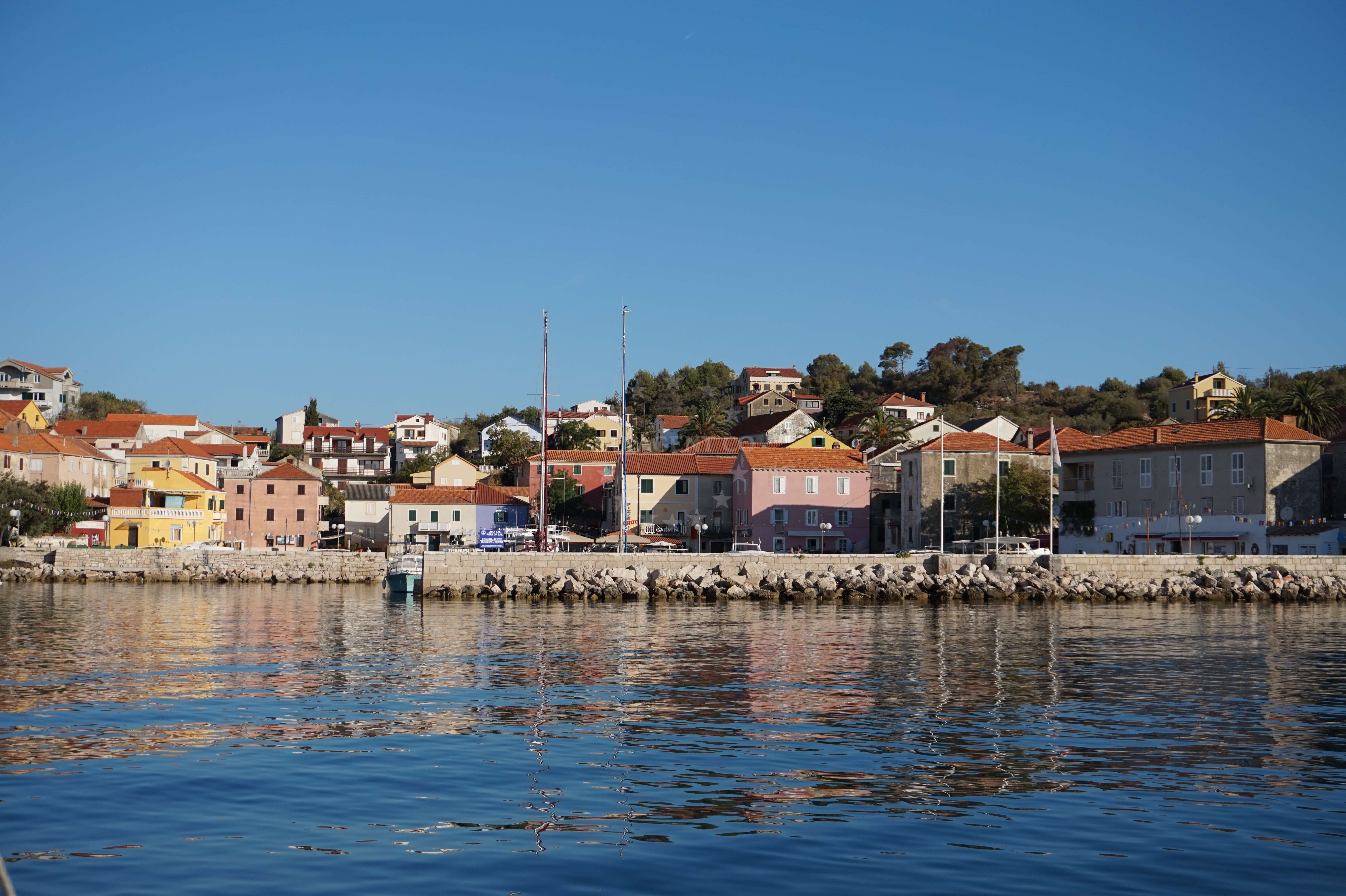 Additional view of Božava harbor in Harbour in Božava on the island Dugi Otok, North Dalmatia, Croatia photo 6