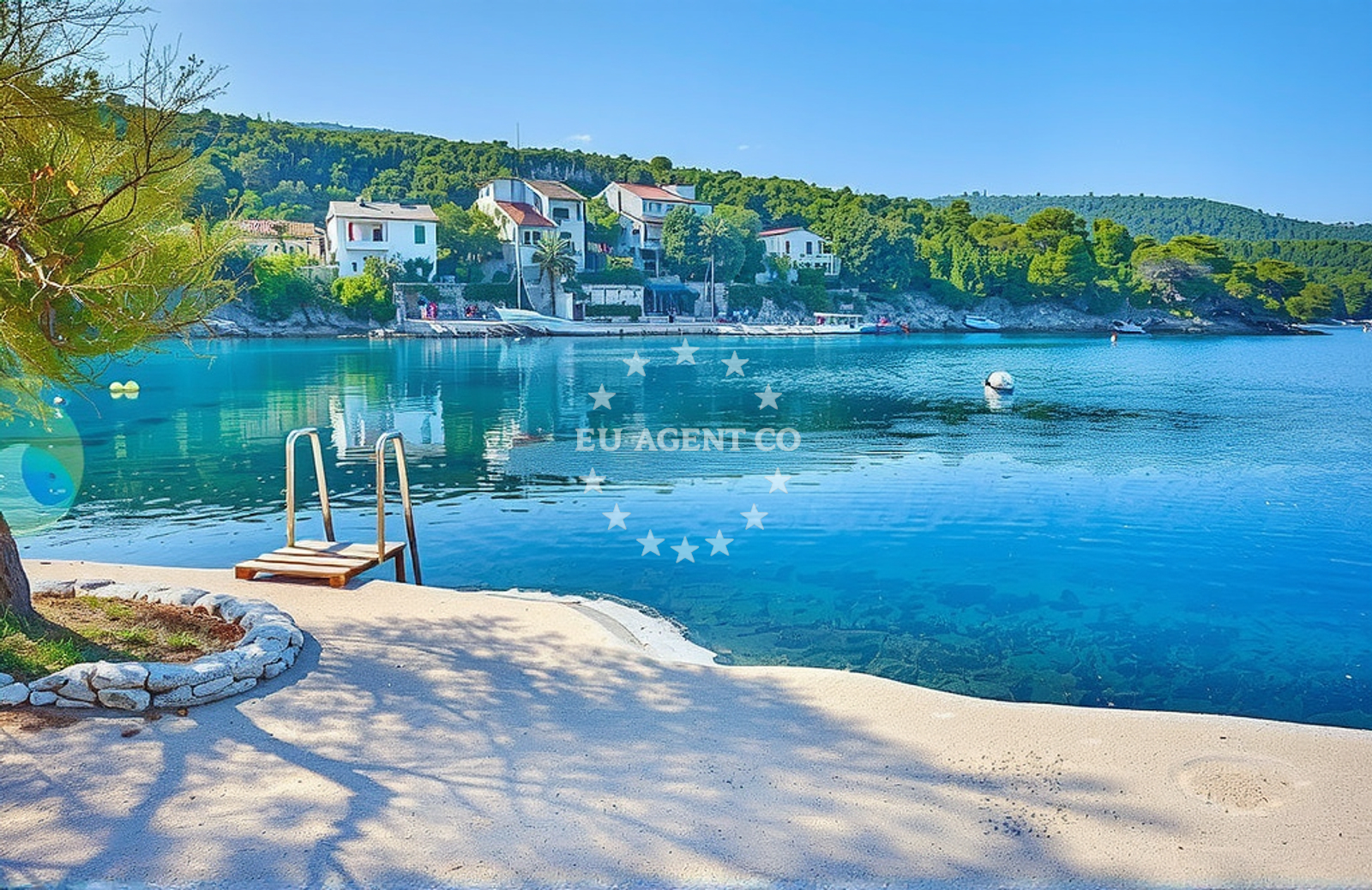 Additional view of Brbinj harbor in Harbour in Brbinj on the island Dugi Otok, North Dalmatia, Croatia photo 9