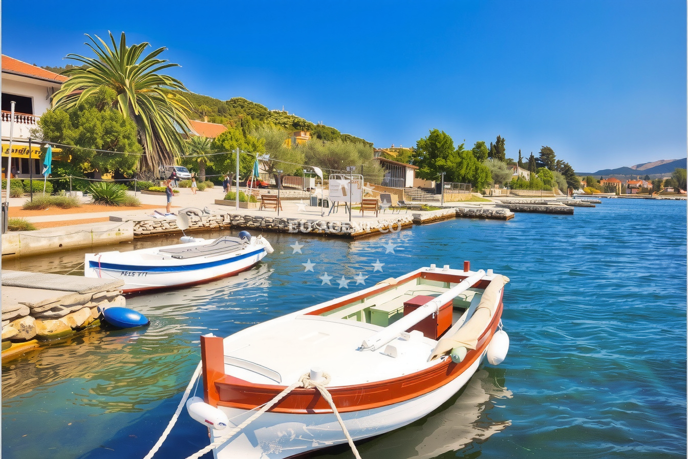 Additional view of Brbinj harbor in Harbour in Brbinj on the island Dugi Otok, North Dalmatia, Croatia photo 13