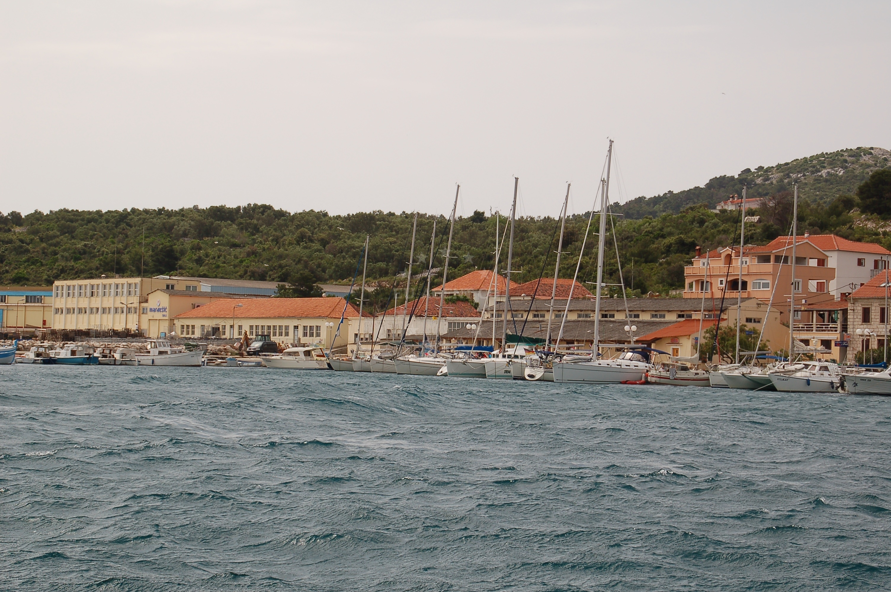 Additional view of Sali harbor in Harbour in Sali on the island Dugi Otok, North Dalmatia, Croatia photo 9