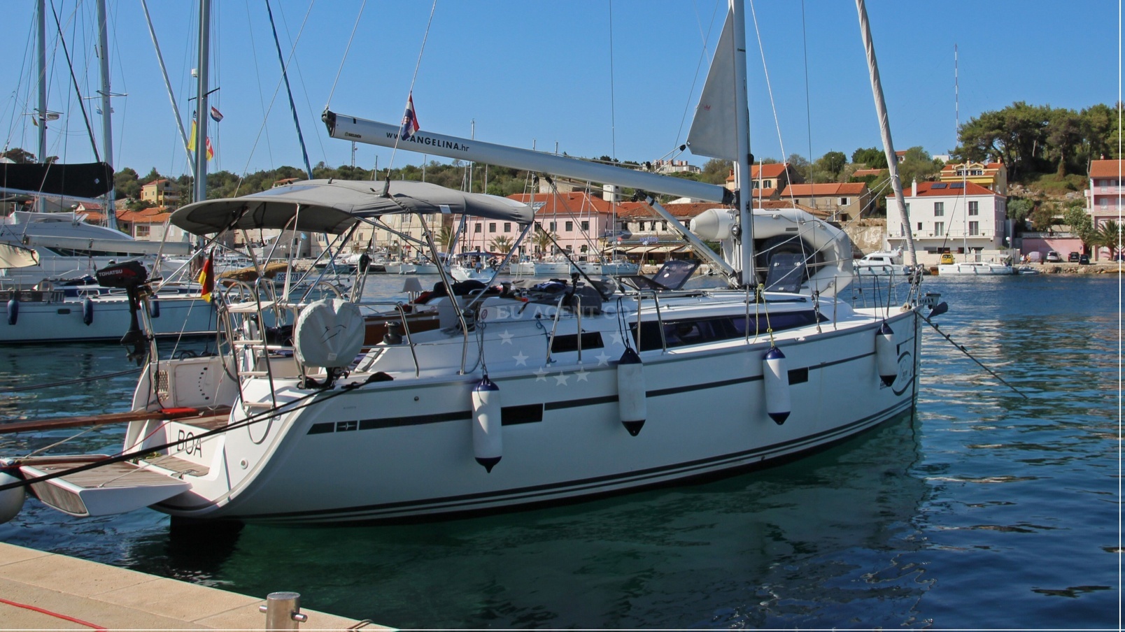 Additional view of Sali harbor in Harbour in Sali on the island Dugi Otok, North Dalmatia, Croatia photo 15