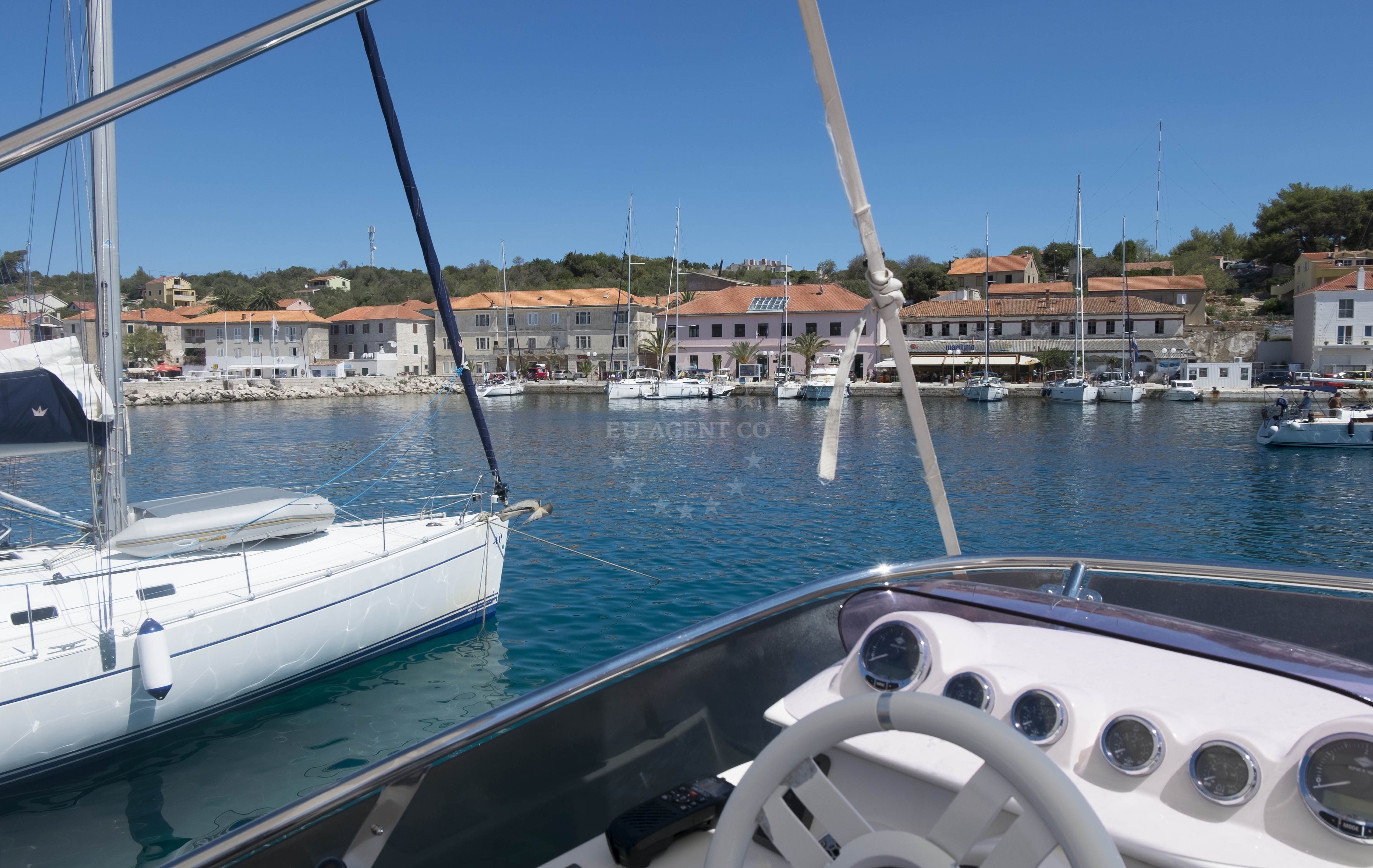 Additional view of Sali harbor in Harbour in Sali on the island Dugi Otok, North Dalmatia, Croatia photo 17