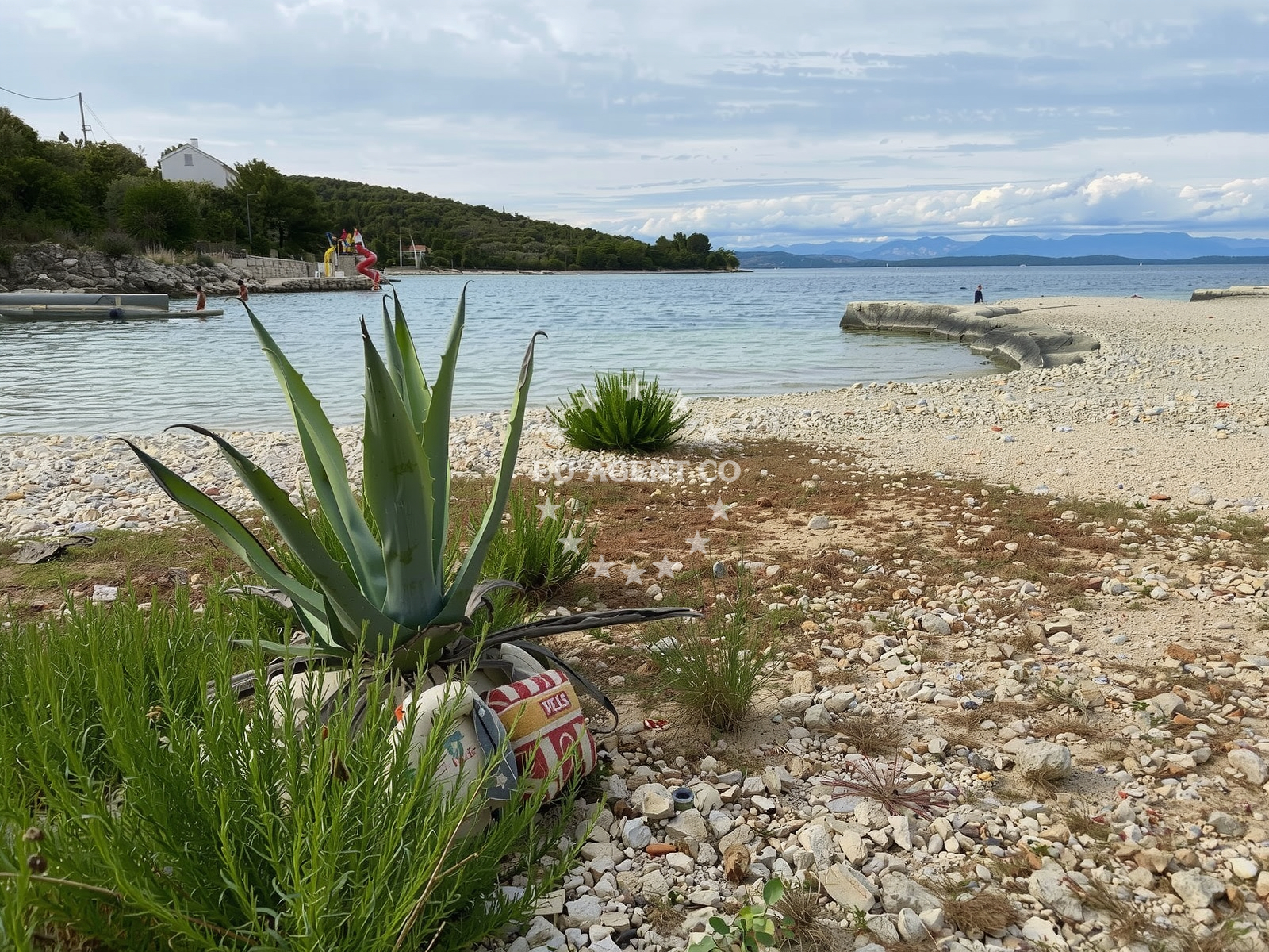 Additional view of Zaglav harbor in Harbour in Zaglav on the island Dugi Otok, North Dalmatia, Croatia photo 8