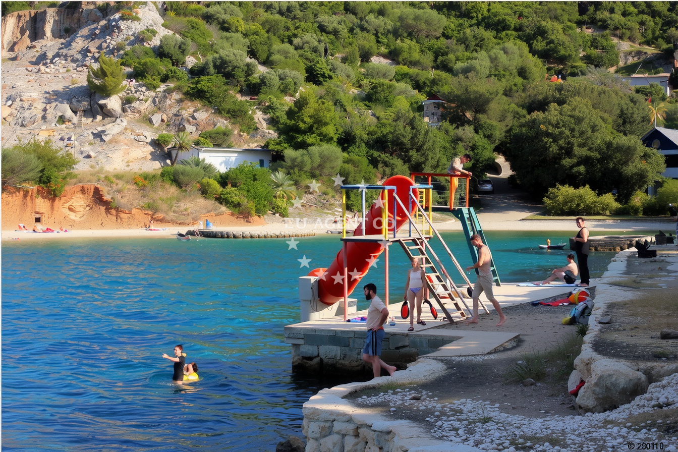 Additional view of Zaglav harbor in Harbour in Zaglav on the island Dugi Otok, North Dalmatia, Croatia photo 9