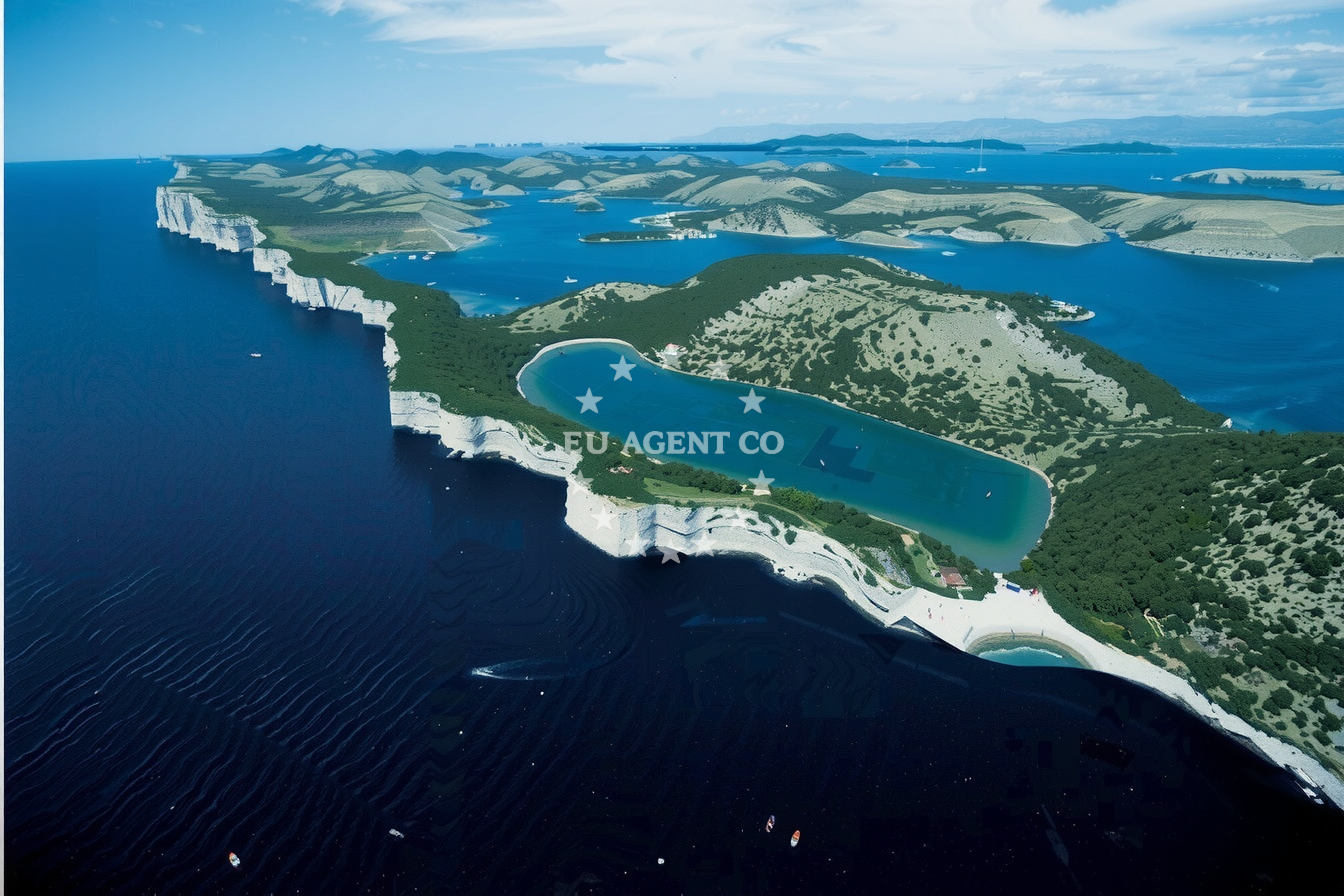 Additional view of Zaglav harbor in Harbour in Zaglav on the island Dugi Otok, North Dalmatia, Croatia photo 17