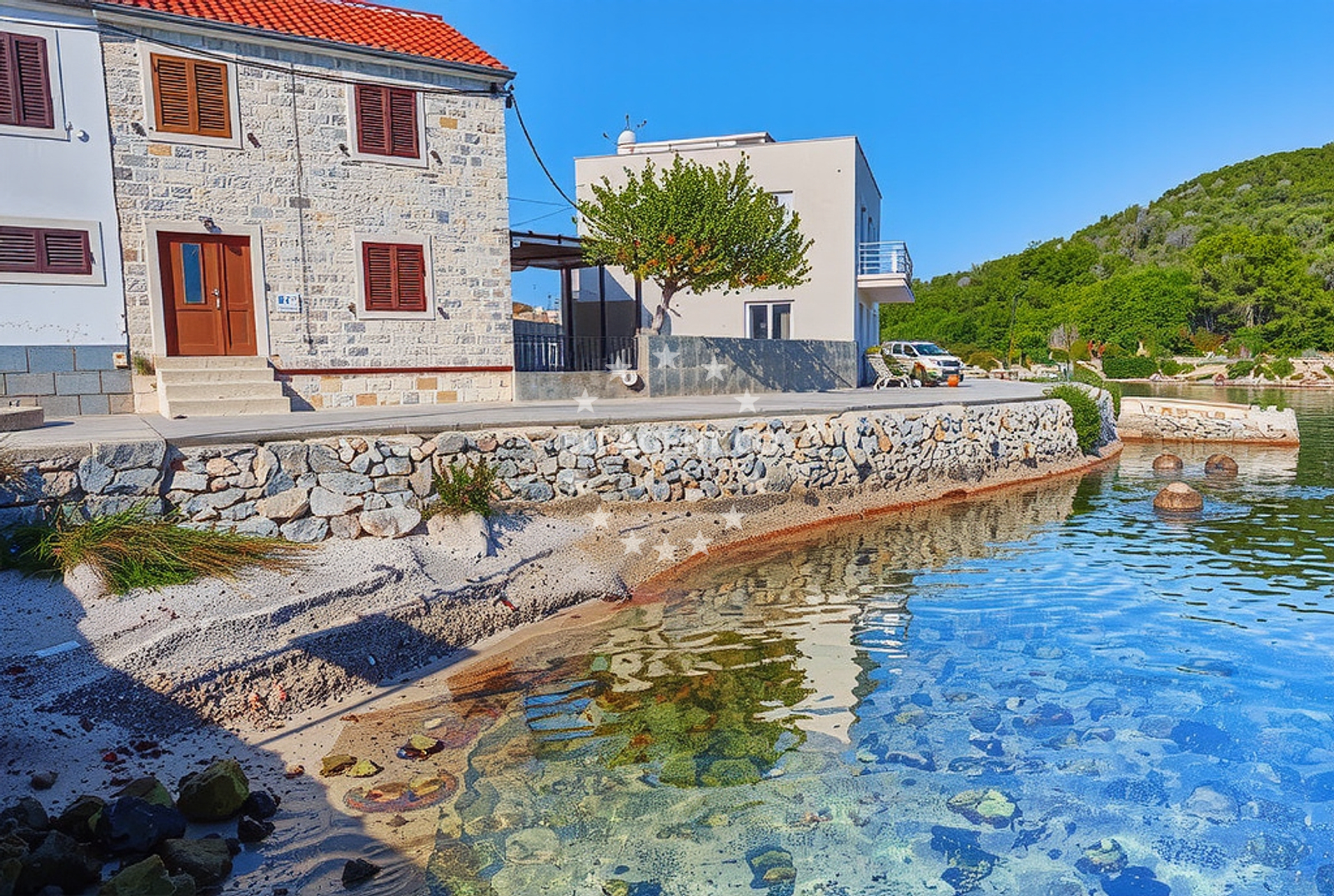 Additional view of Žman harbor in Harbour in Žman on the island Dugi Otok, North Dalmatia, Croatia photo 4
