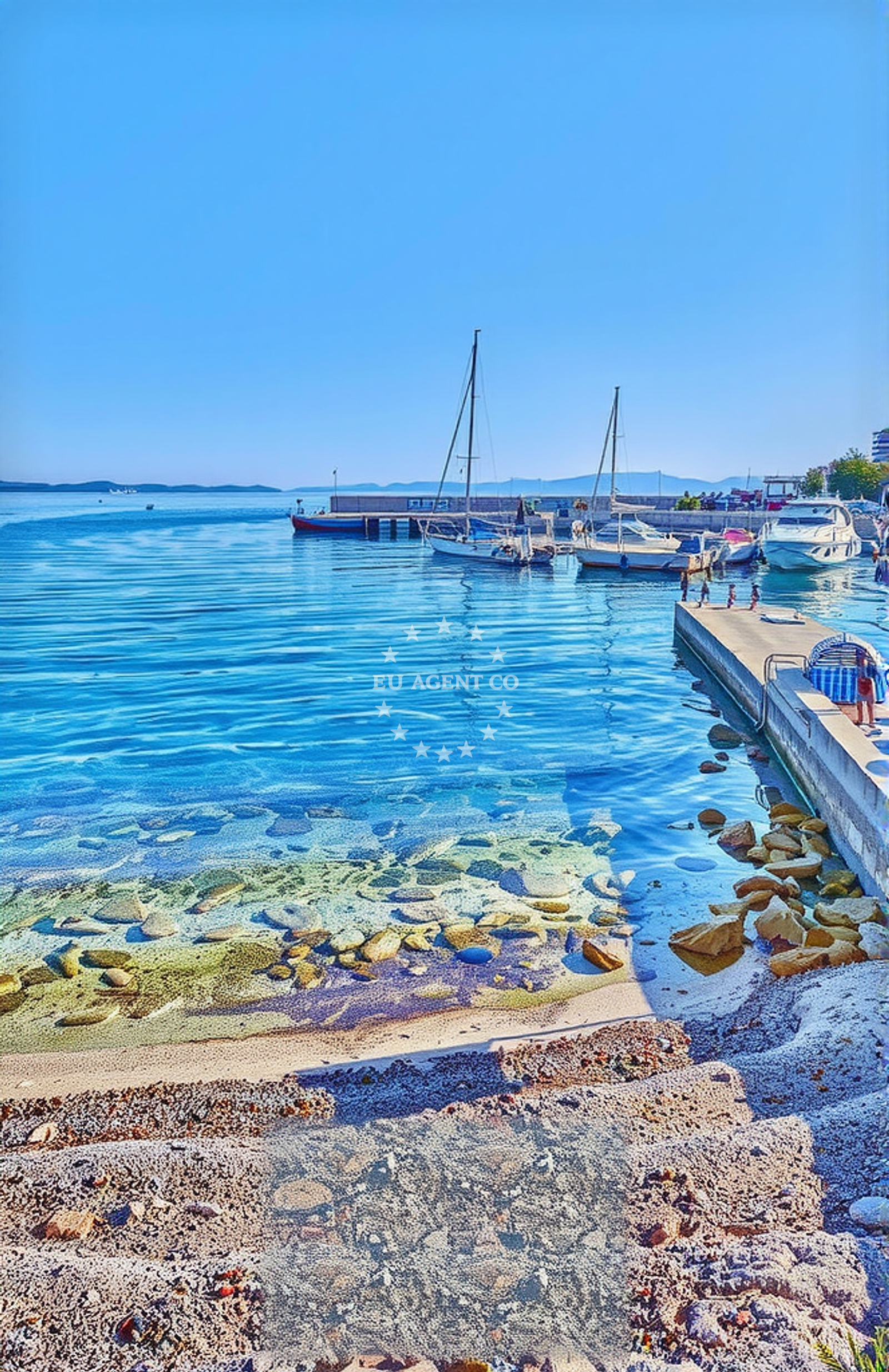 Additional view of Žman harbor in Harbour in Žman on the island Dugi Otok, North Dalmatia, Croatia photo 5