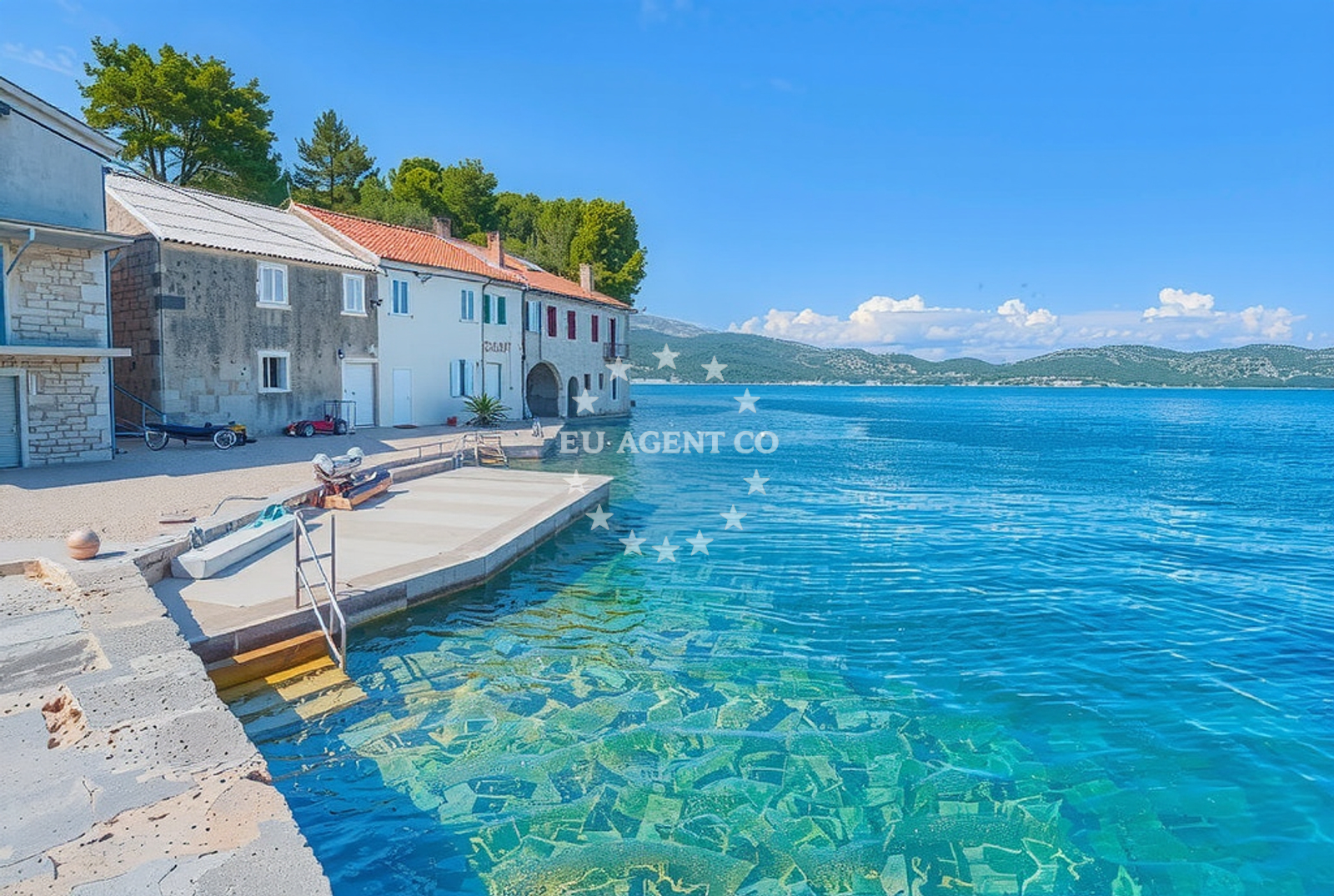 Additional view of Bršanj harbor in Harbour in Iž Mali on the island Iž, North Dalmatia, Croatia photo 7
