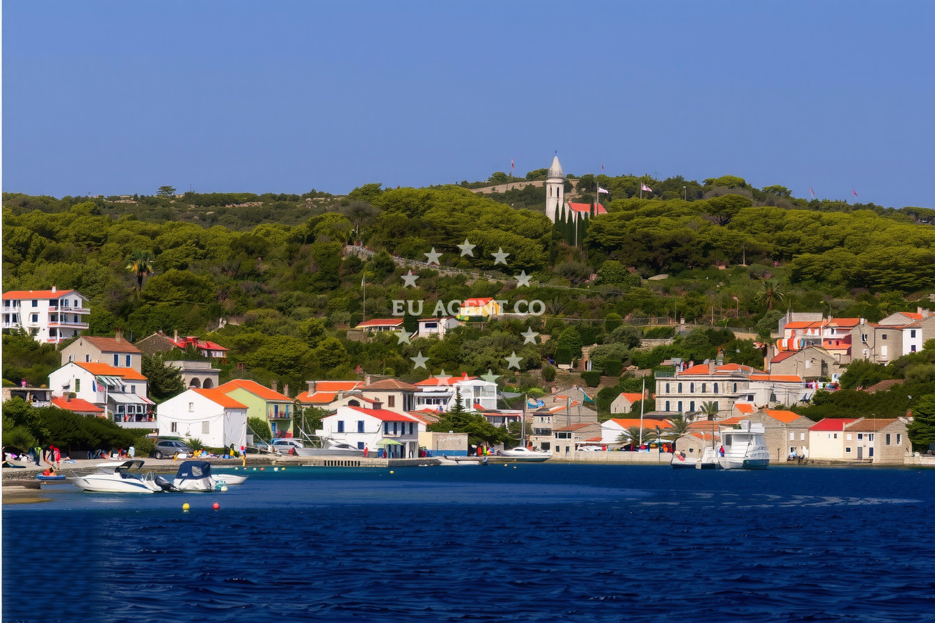 Additional view of Bršanj harbor in Harbour in Iž Mali on the island Iž, North Dalmatia, Croatia photo 11