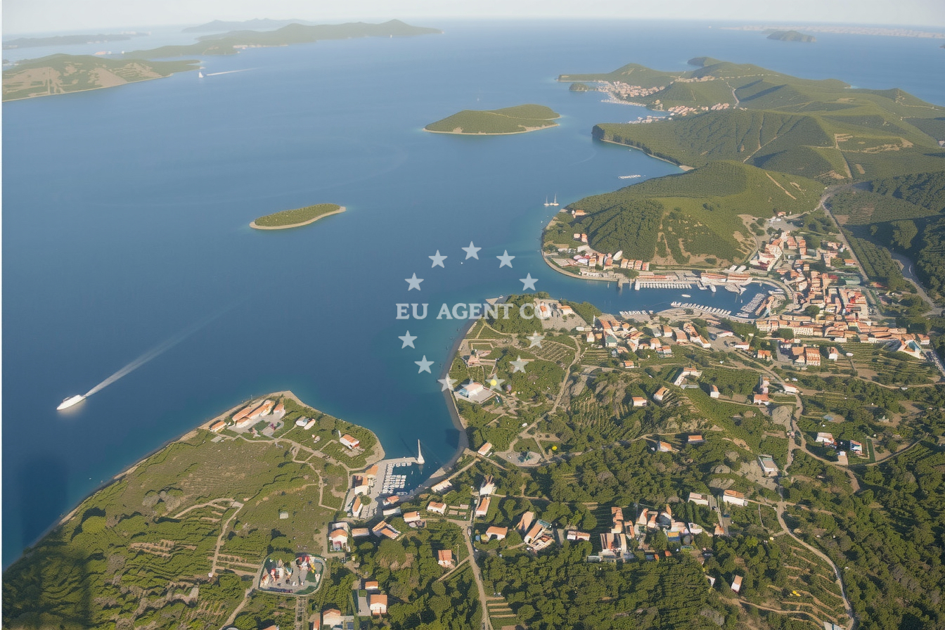 Additional view of Bršanj harbor in Harbour in Iž Mali on the island Iž, North Dalmatia, Croatia photo 13
