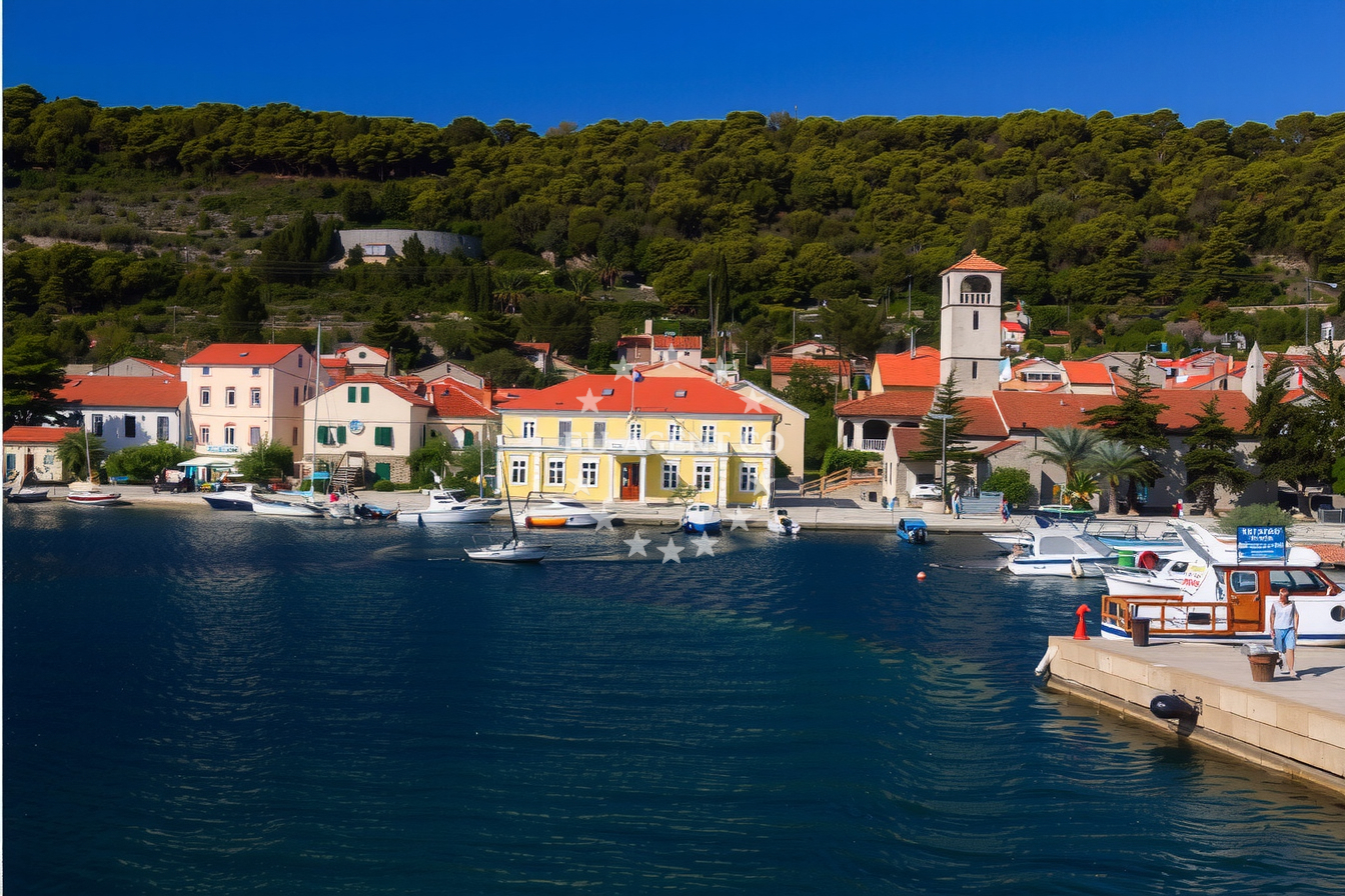 Additional view of Bršanj harbor in Harbour in Iž Mali on the island Iž, North Dalmatia, Croatia photo 15
